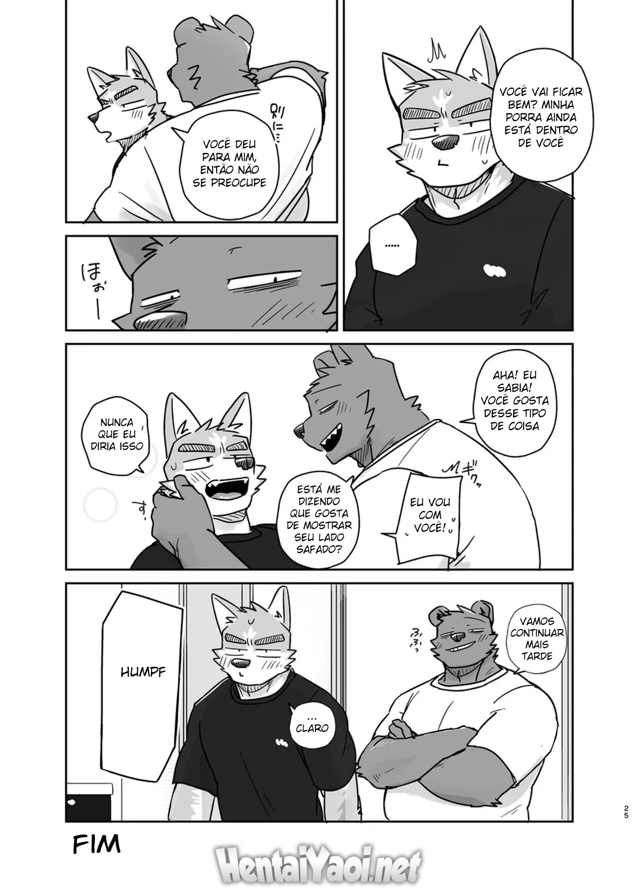Transando Até a Porta Bater: Hentai Gay Explícito com Cena Quente