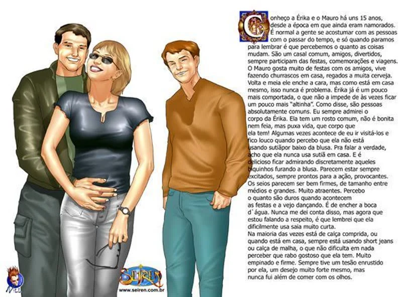 Sexo Explícito Entre Amigos: Contos Eróticos em HQ para Adultos