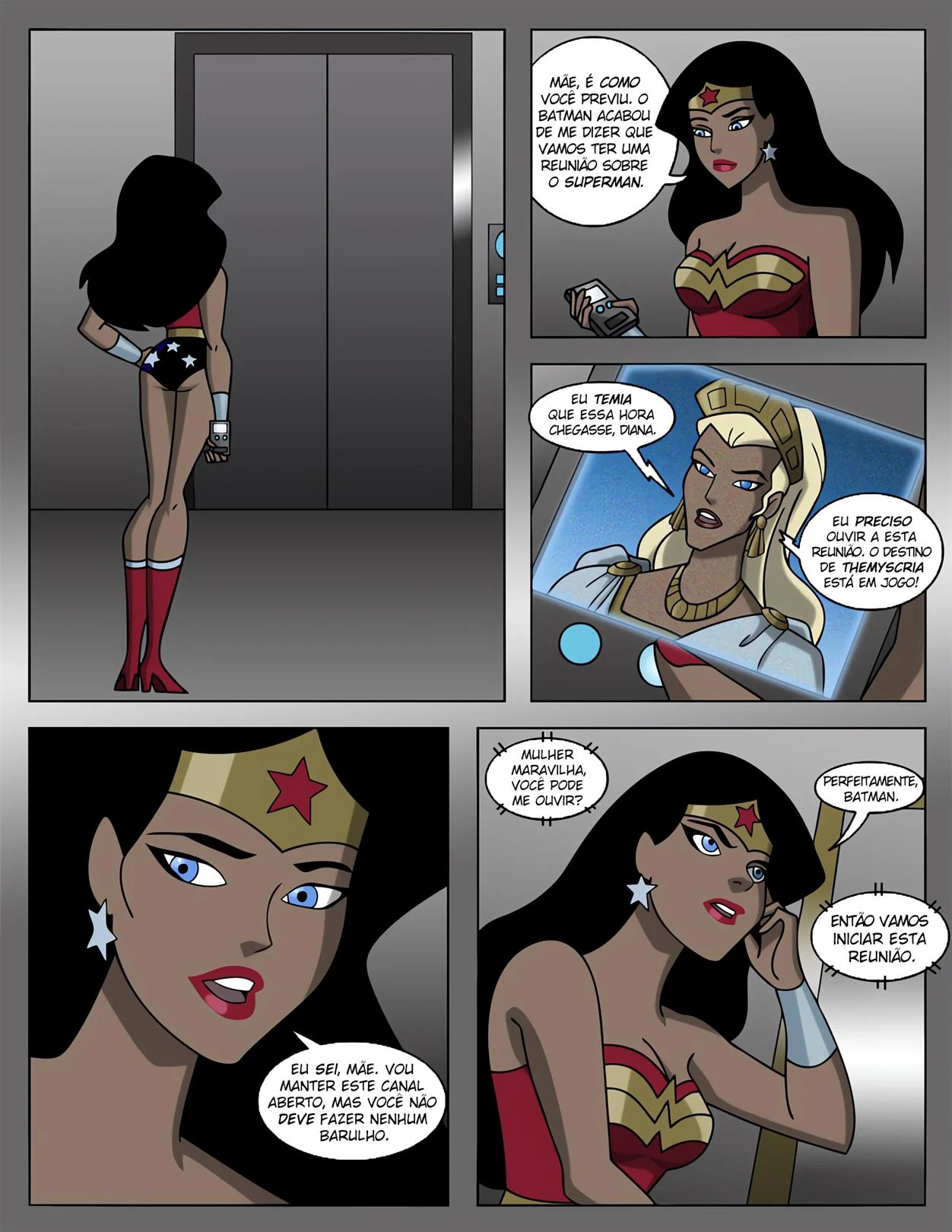 Quadrinhos Pornôs Explícitos: Liga da Putaria 3 - Sexo Grupal e Sacanagem