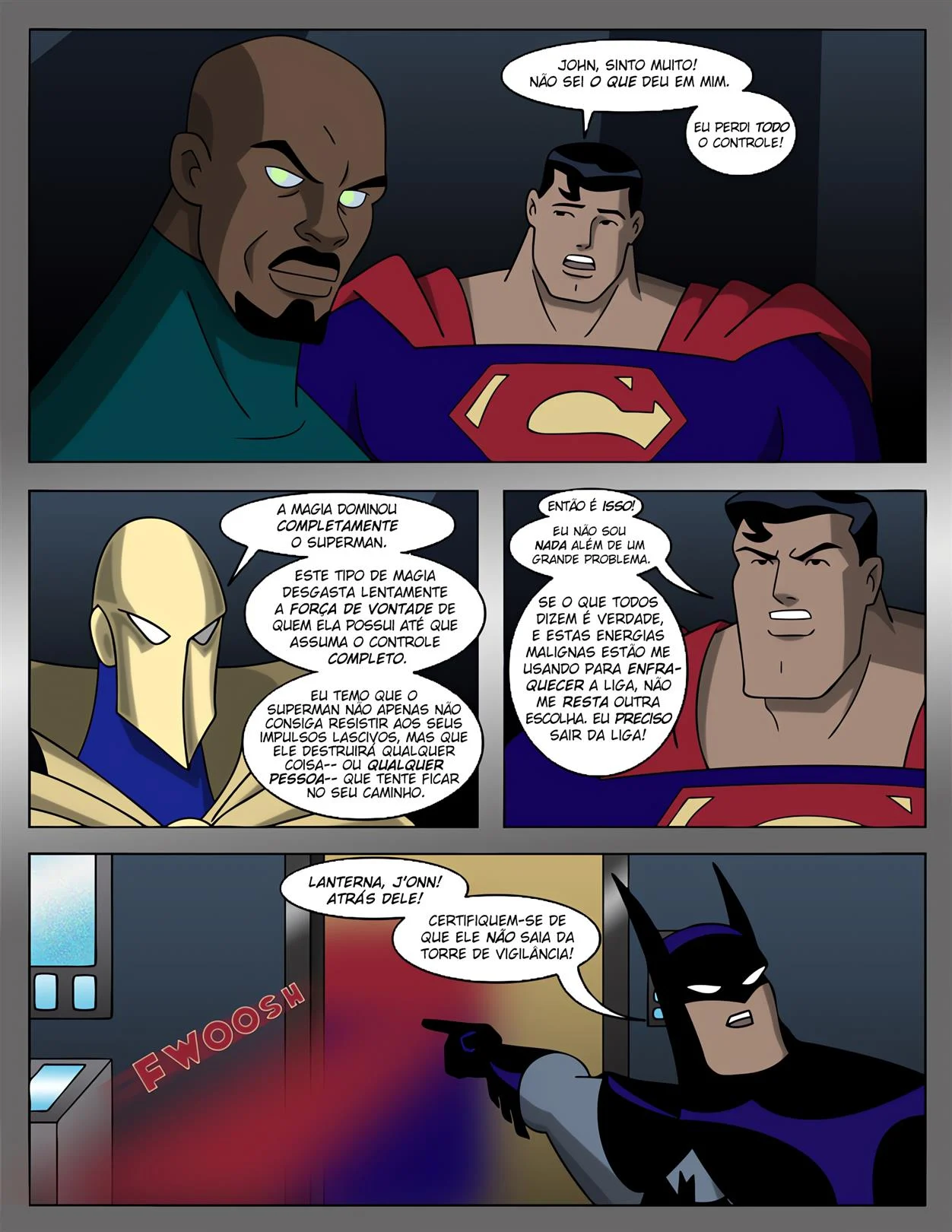 Quadrinhos Pornôs Explícitos: Liga da Putaria 3 - Sexo Grupal e Sacanagem