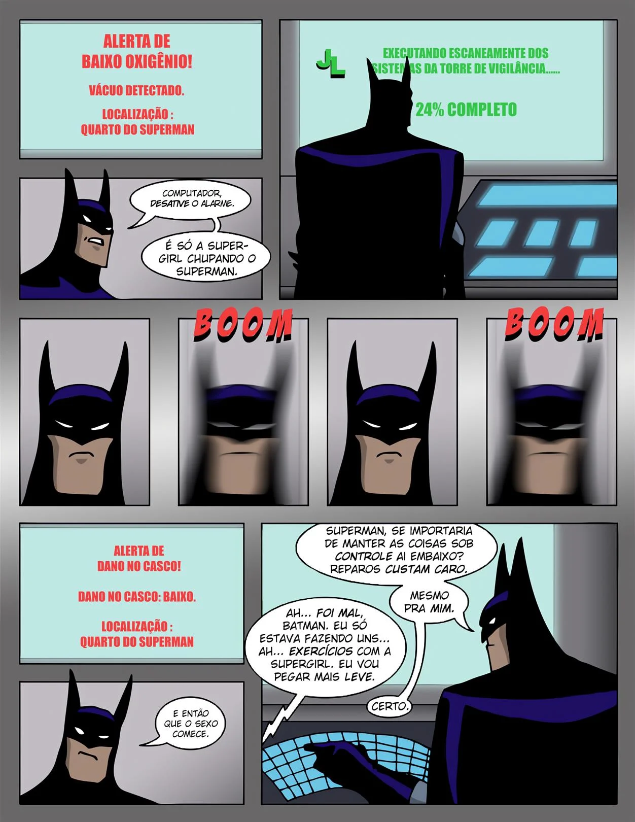 Quadrinhos Pornôs Explícitos: Liga da Putaria 3 - Sexo Grupal e Sacanagem