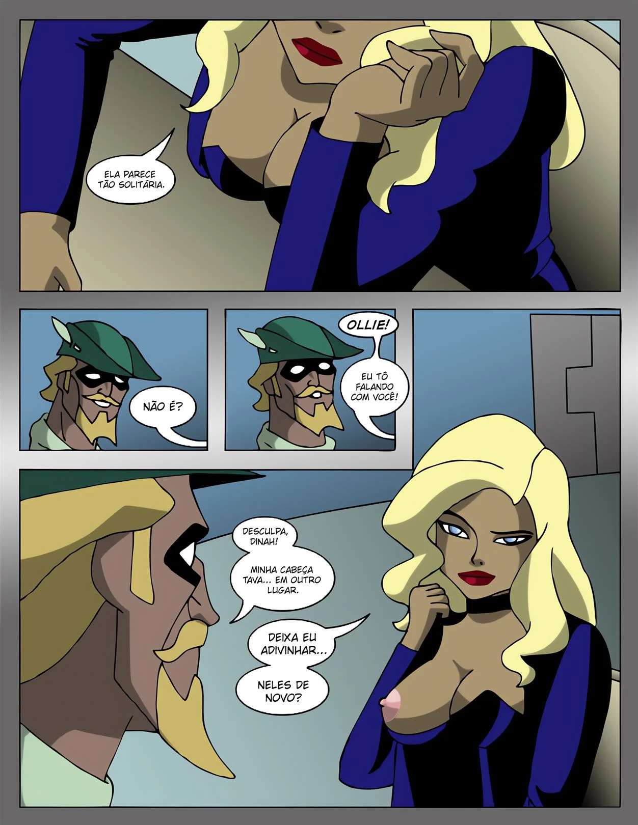 Quadrinhos Pornôs Explícitos: Liga da Putaria 3 - Sexo Grupal e Sacanagem