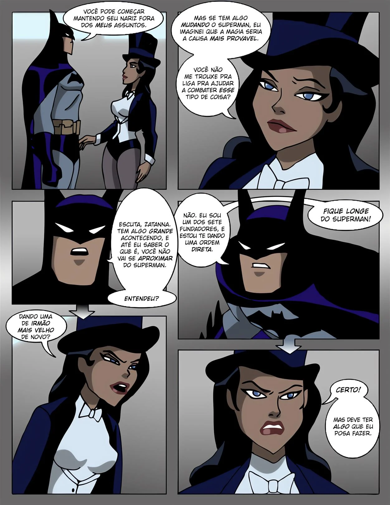 Quadrinhos Pornôs Explícitos: Liga da Putaria 3 - Sexo Grupal e Sacanagem