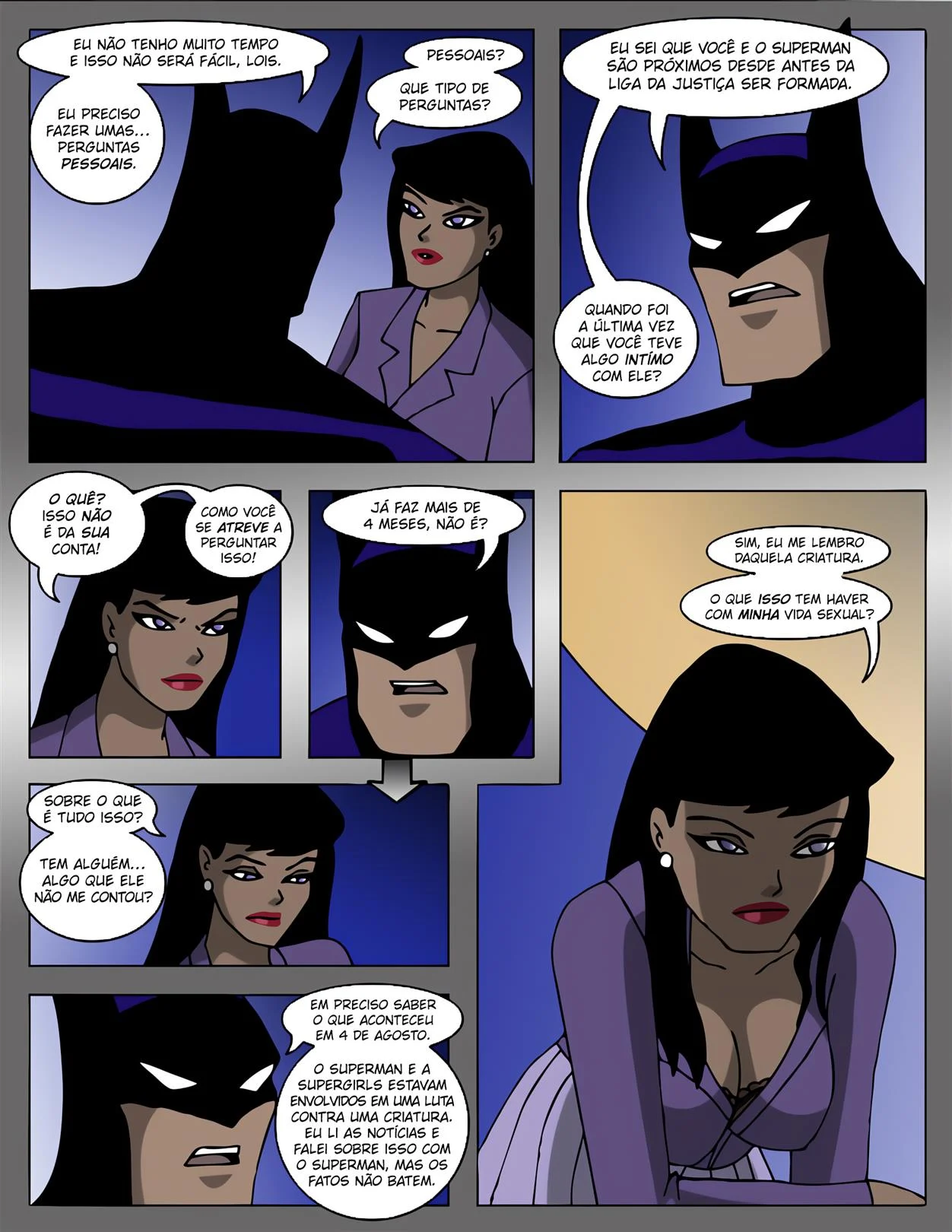 Quadrinhos Pornôs Explícitos: Liga da Putaria 3 - Sexo Grupal e Sacanagem