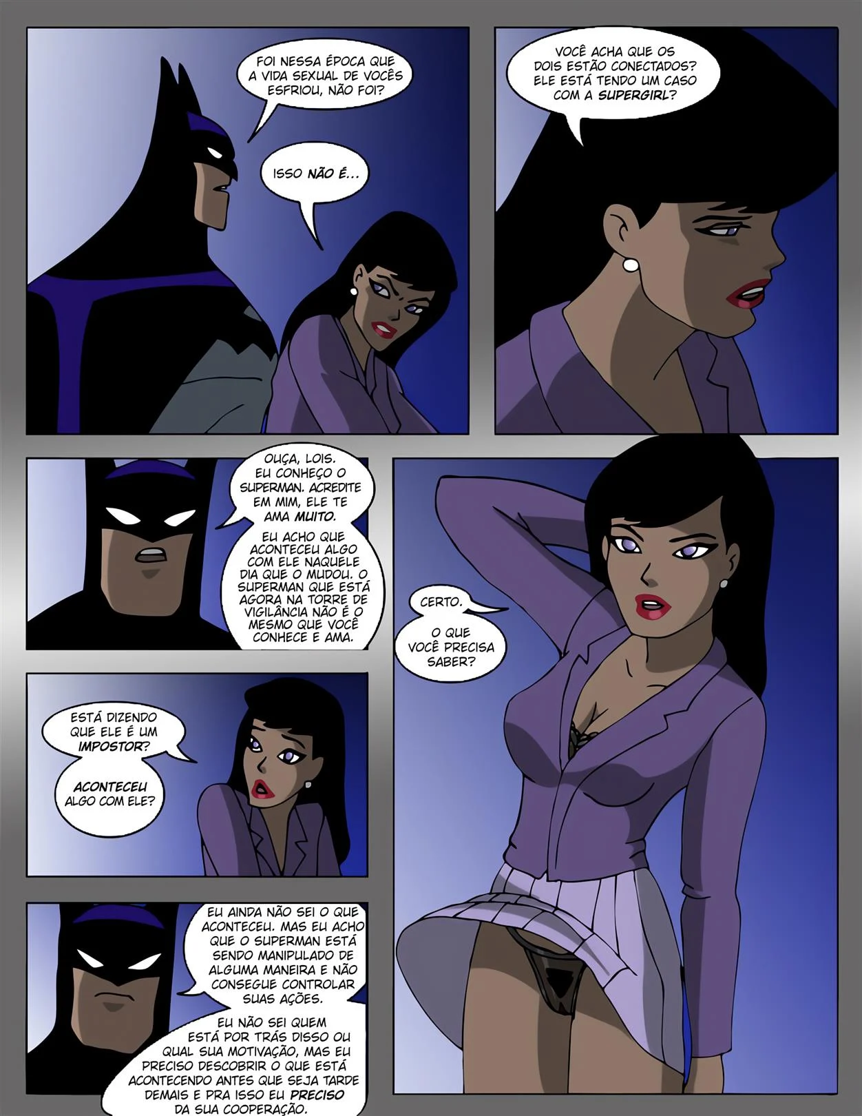 Quadrinhos Pornôs Explícitos: Liga da Putaria 3 - Sexo Grupal e Sacanagem