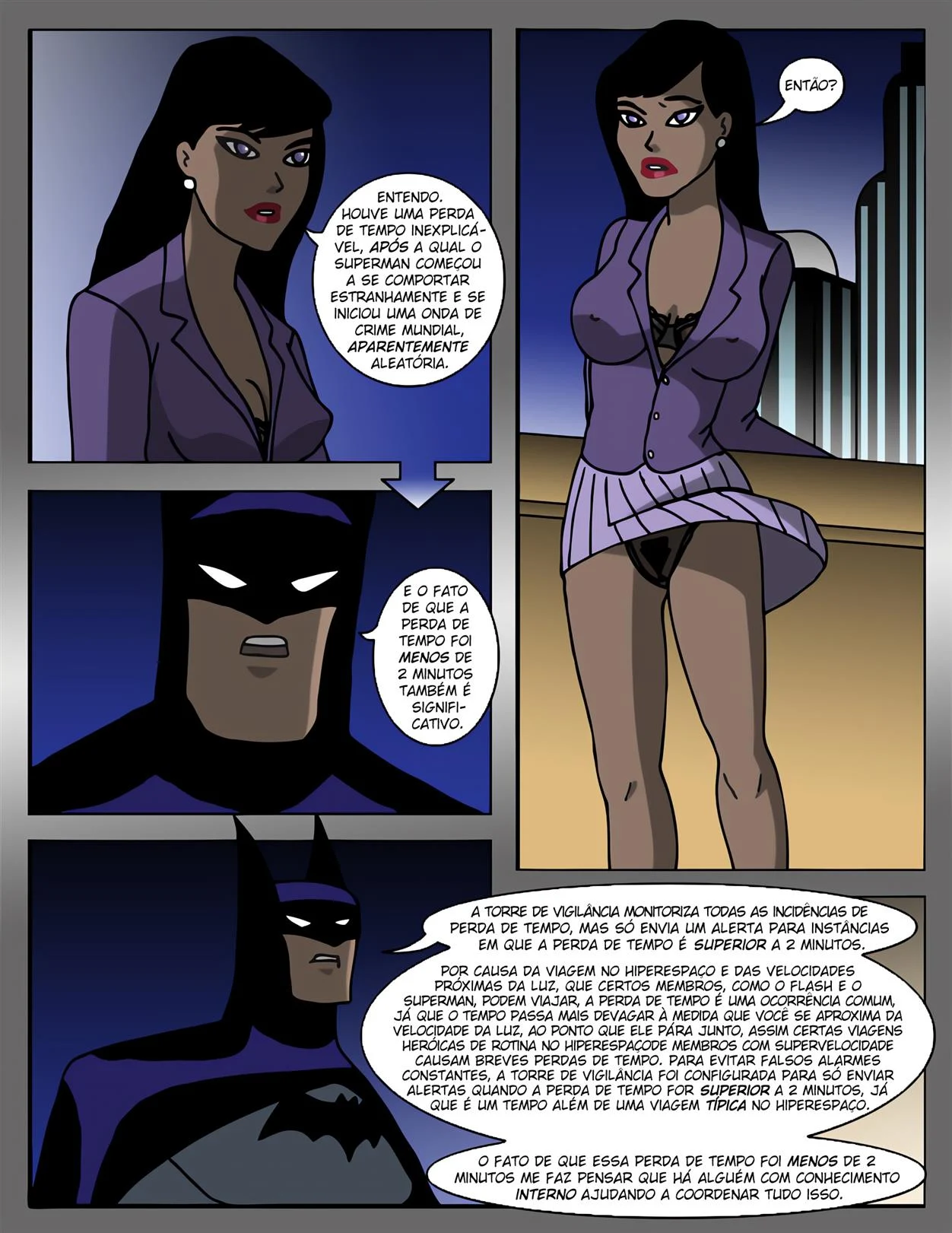 Quadrinhos Pornôs Explícitos: Liga da Putaria 3 - Sexo Grupal e Sacanagem