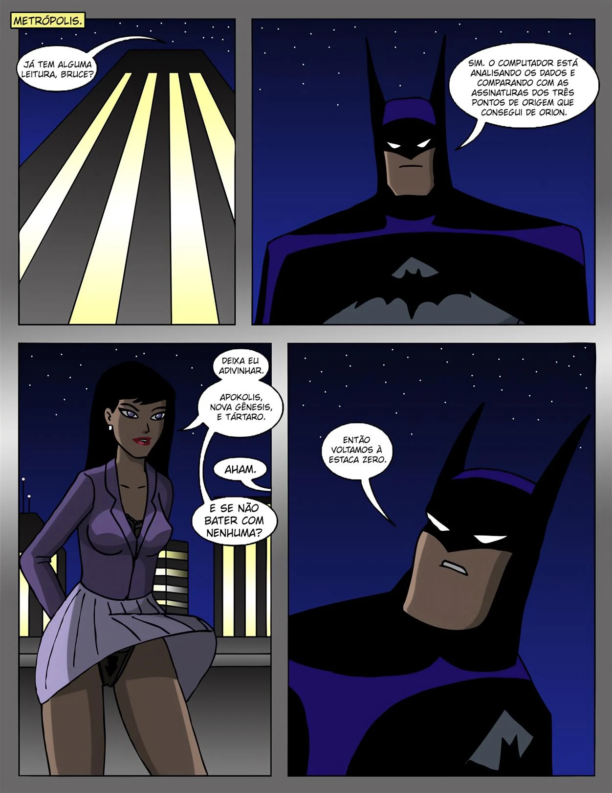 Quadrinhos Pornôs Explícitos: Liga da Putaria 3 - Sexo Grupal e Sacanagem