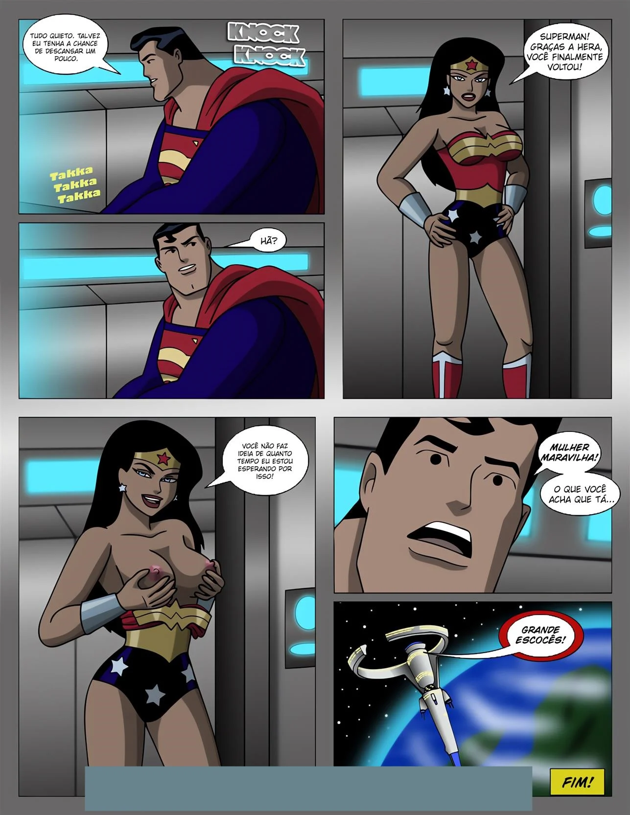 Sedução Escandalosa: Quadrinhos Eróticos com Cenas Explícitas de Foda na Chuva e no Sol