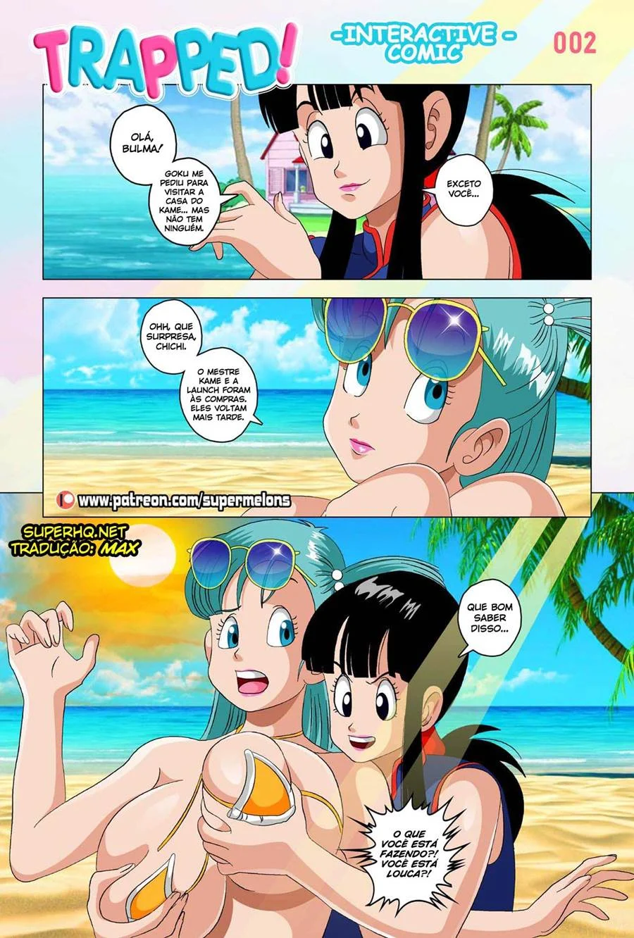 Princesa do Sexo Enjaulada: As Cenas Mais Quentes de Dragon Ball HQ