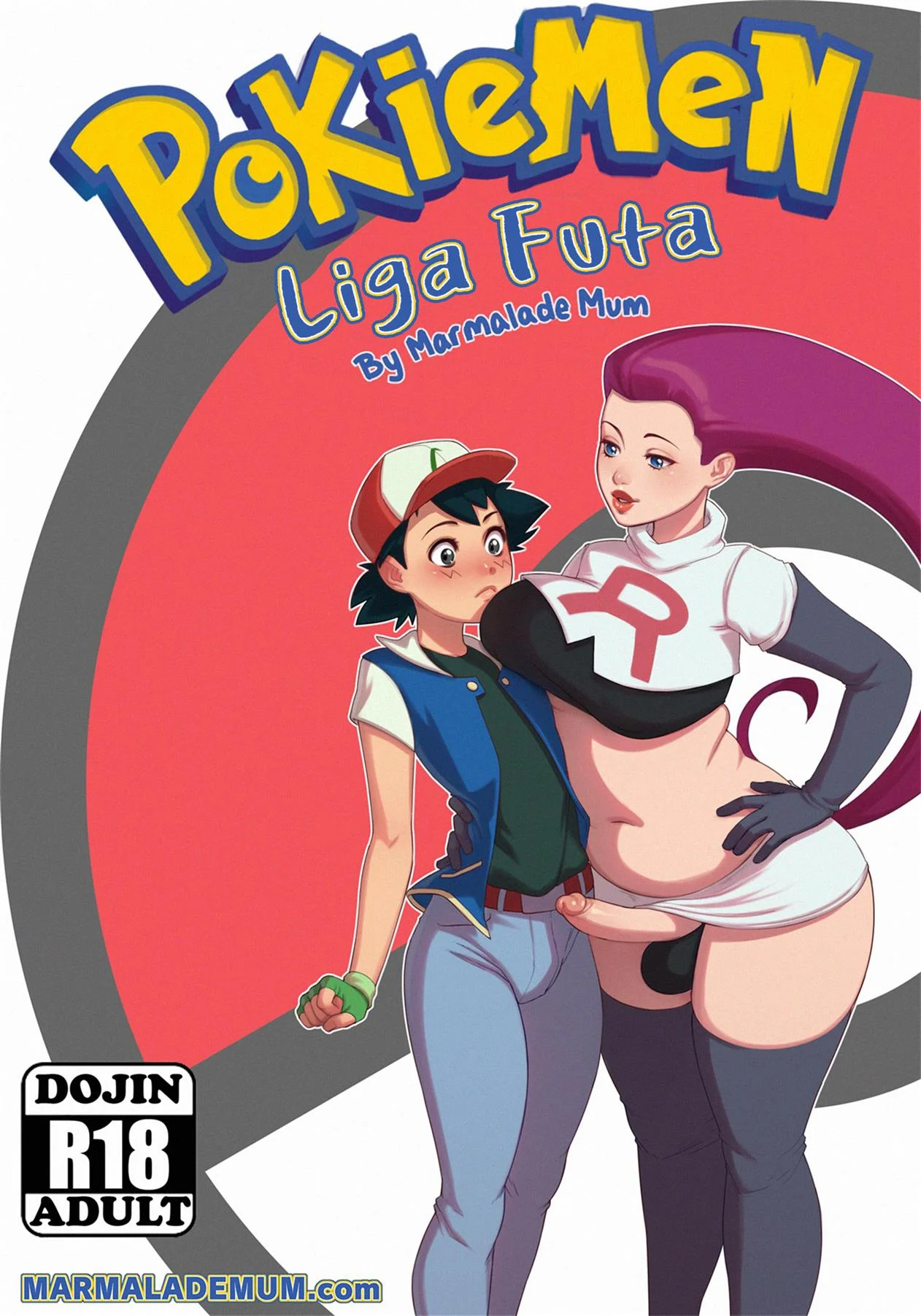 Explorações Futonari Pokémons Gozando - Aventuras Eróticas em Quadrinhos