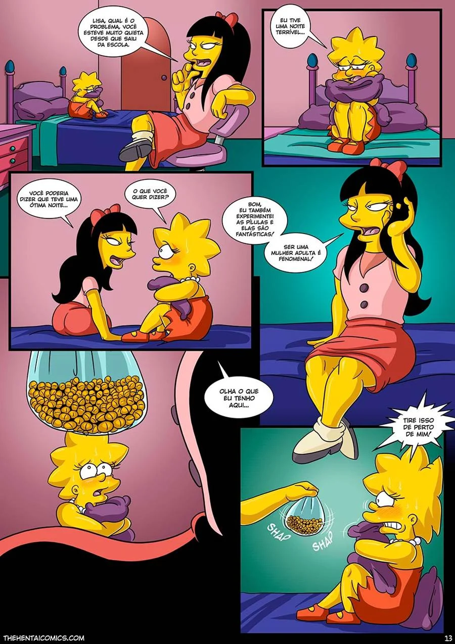 Simpsons: Orgia Erótica Proibida na Casa na Árvore