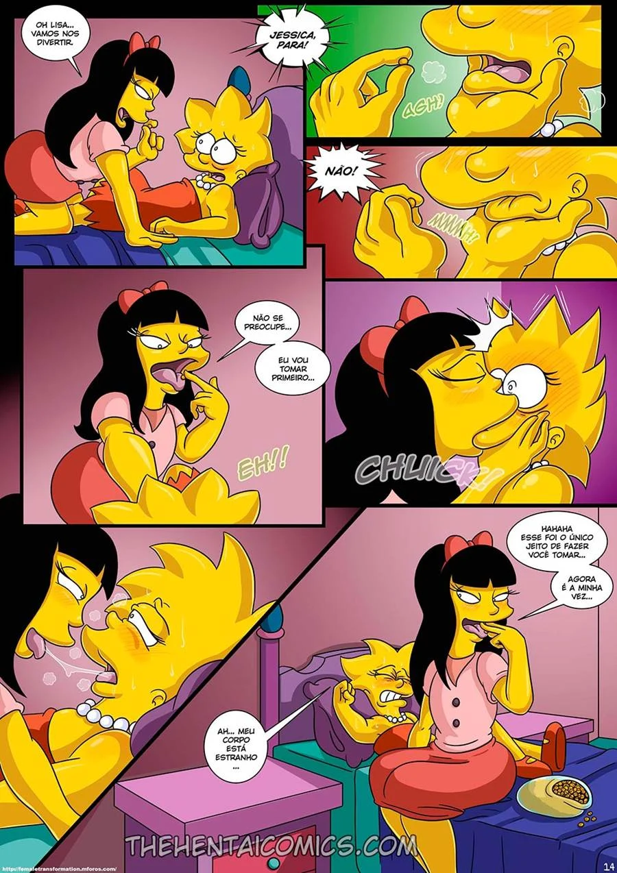 Simpsons: Orgia Erótica Proibida na Casa na Árvore