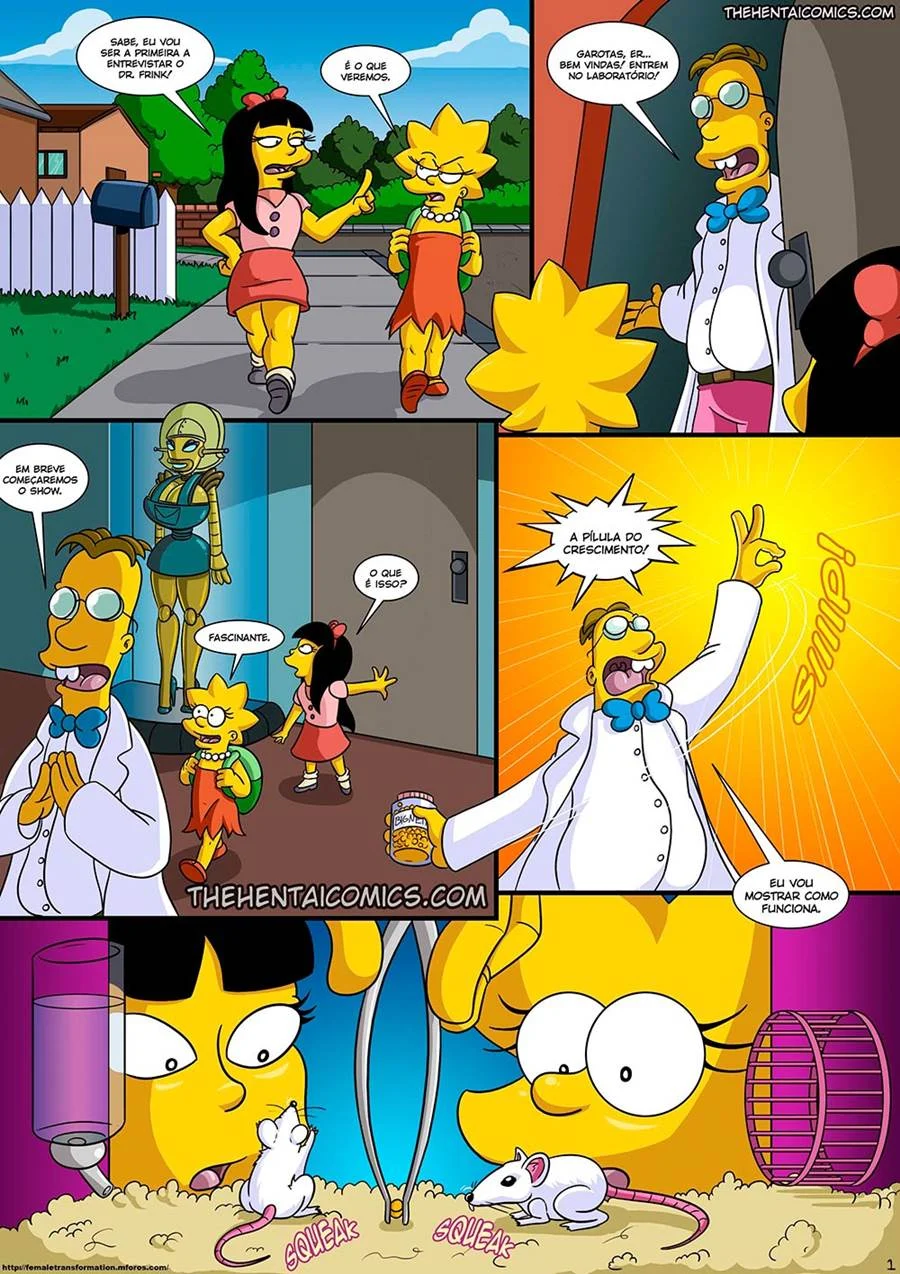 Simpsons: Orgia Erótica Proibida na Casa na Árvore