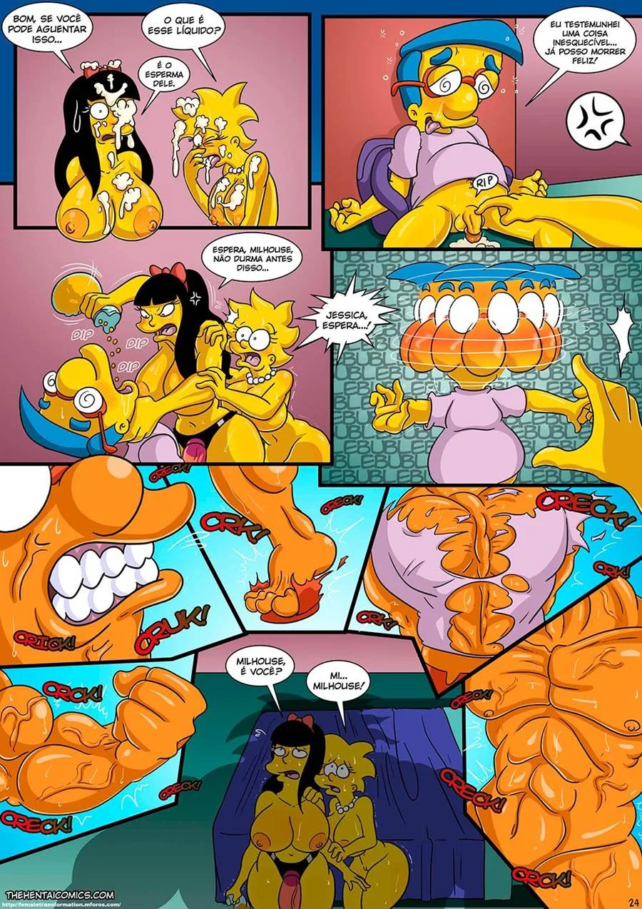 Simpsons: Orgia Erótica Proibida na Casa na Árvore