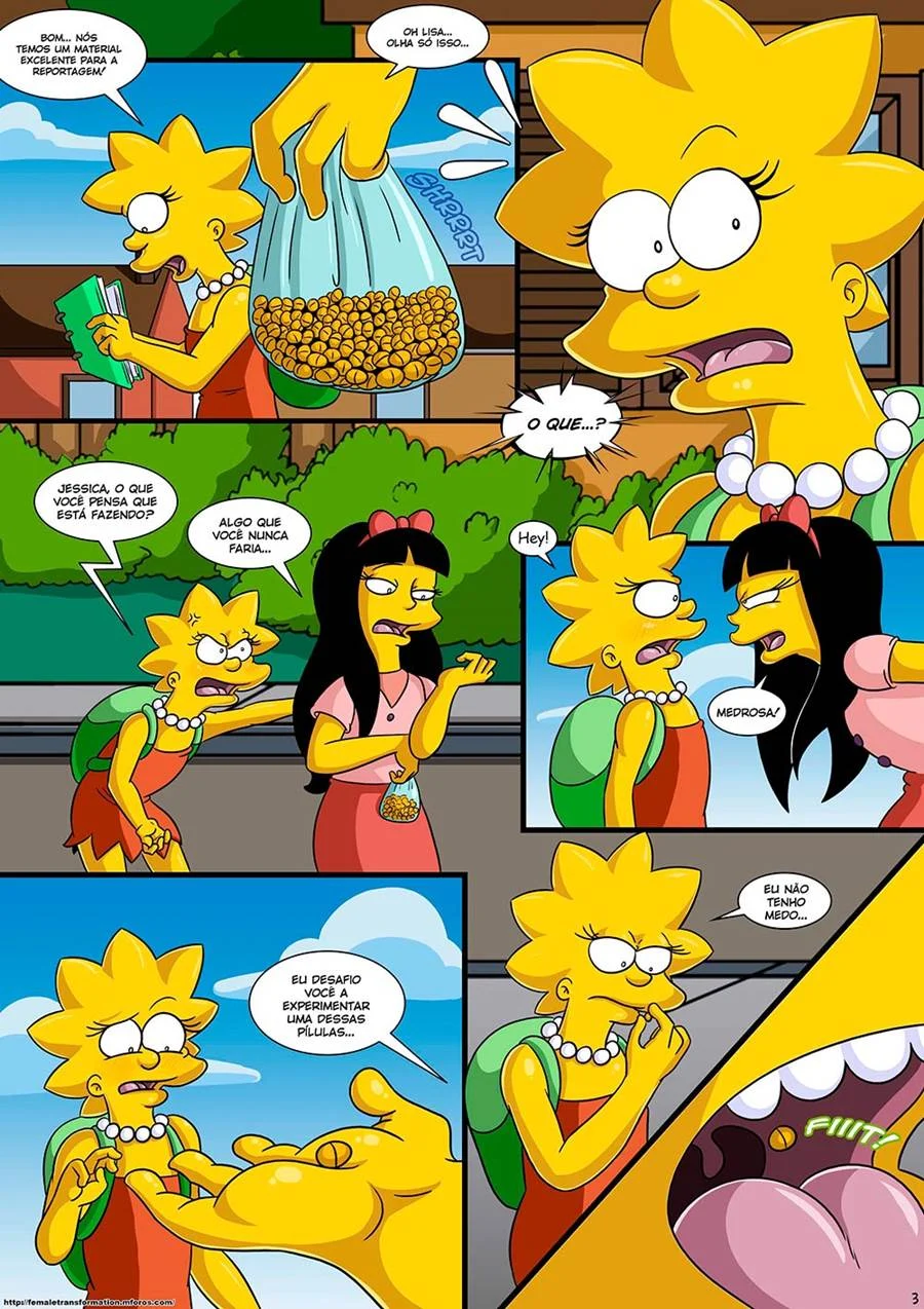 Simpsons: Orgia Erótica Proibida na Casa na Árvore