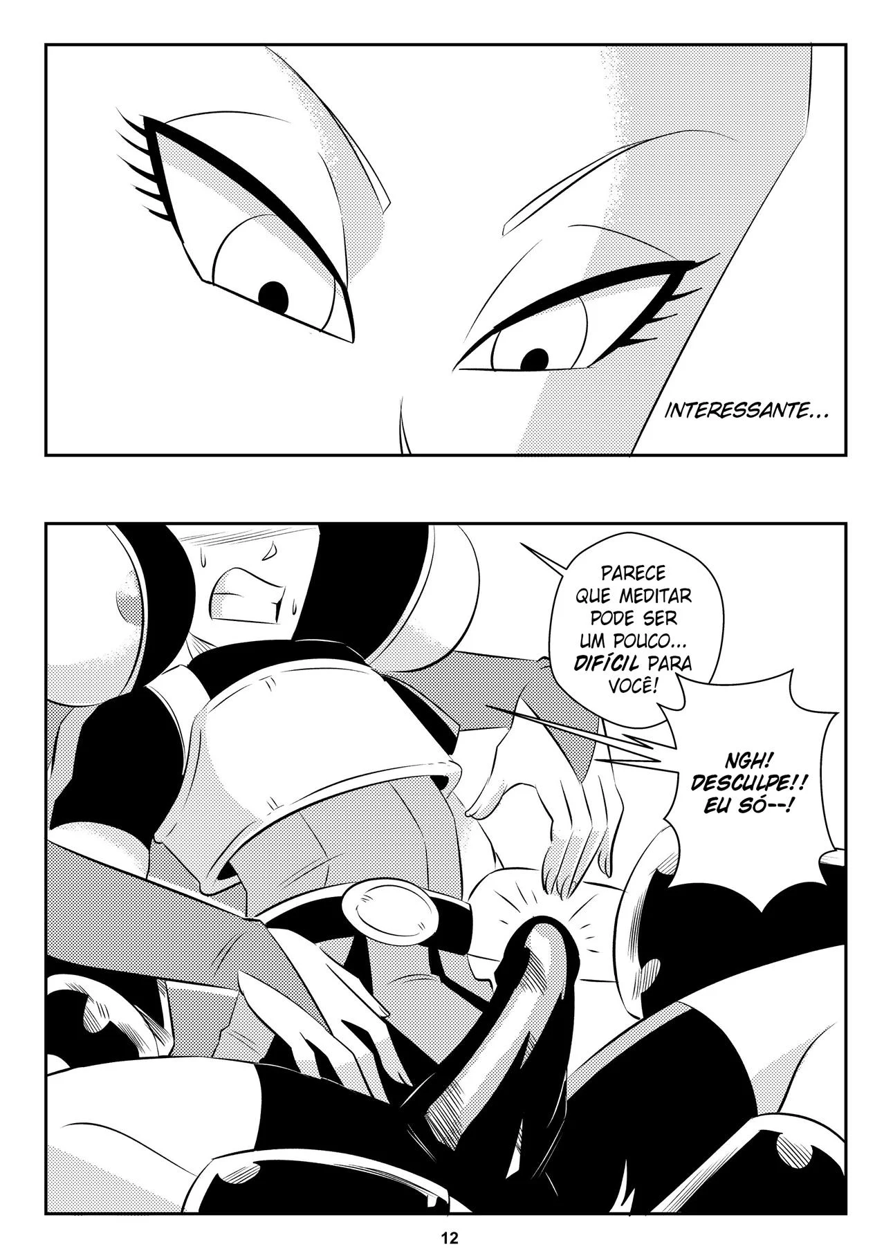 Punheta Explícita de Dragon Ball: Aventuras Eróticas com as Deusas do Sexo