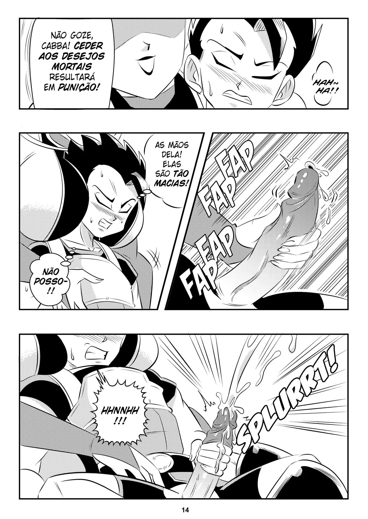 Punheta Explícita de Dragon Ball: Aventuras Eróticas com as Deusas do Sexo
