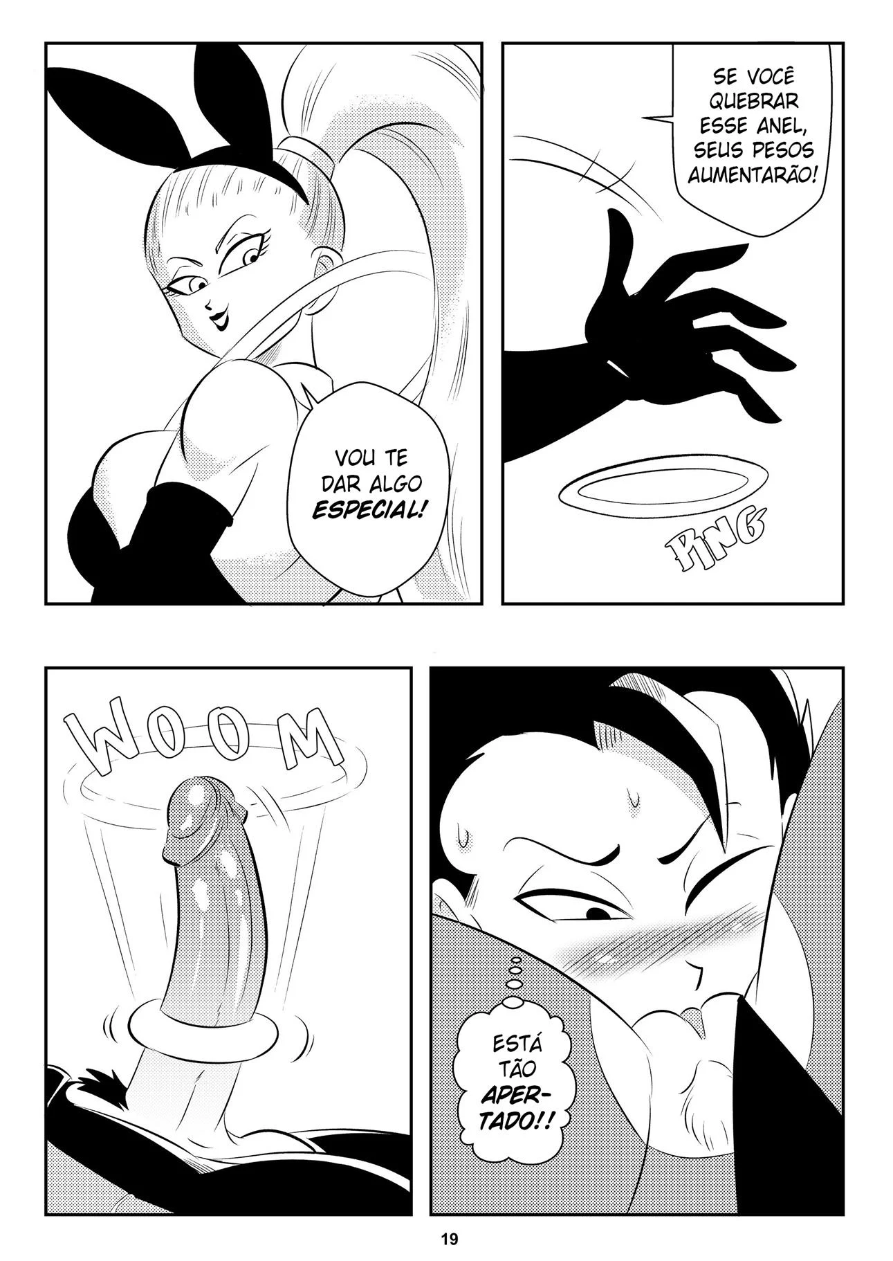 Punheta Explícita de Dragon Ball: Aventuras Eróticas com as Deusas do Sexo