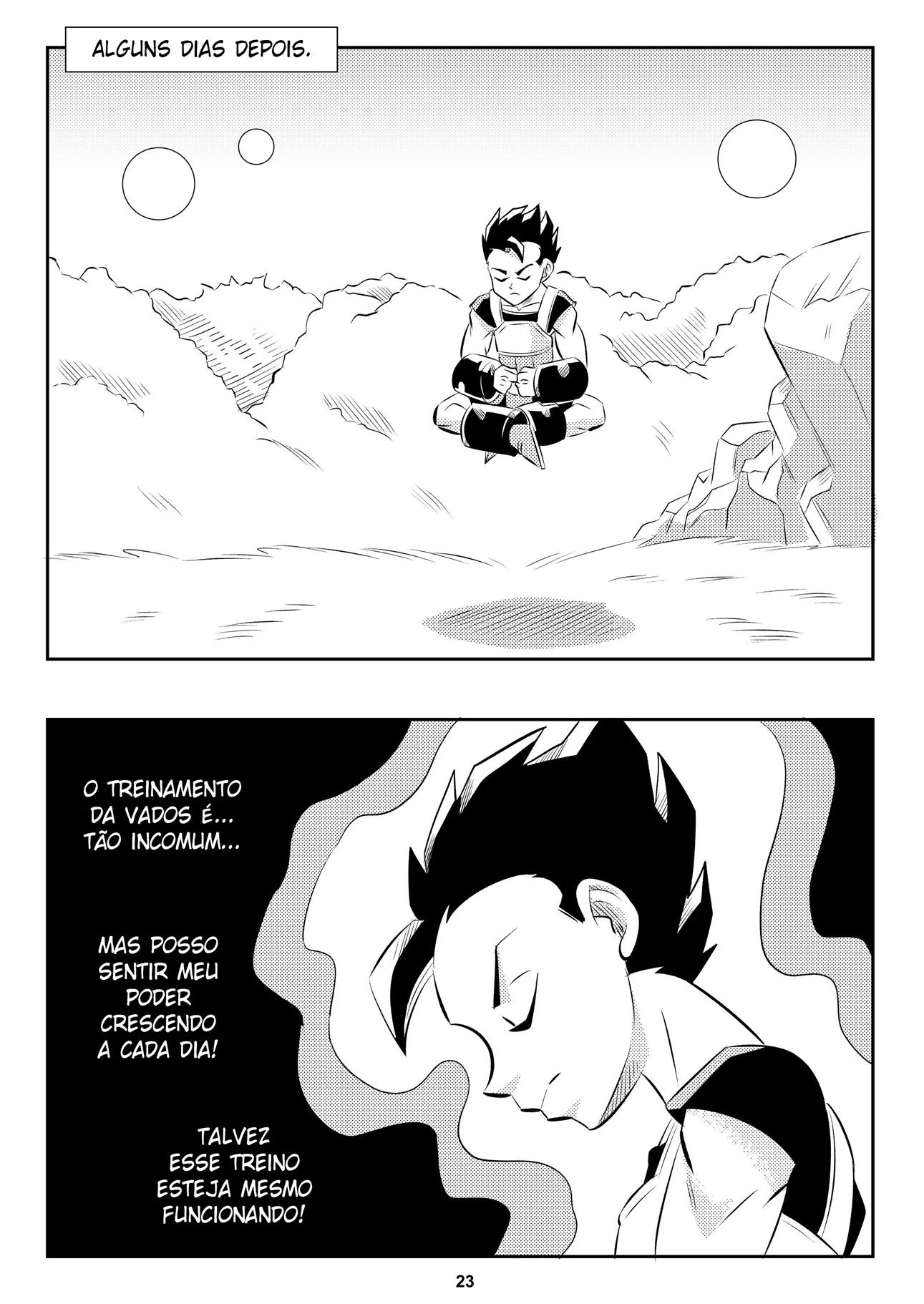 Punheta Explícita de Dragon Ball: Aventuras Eróticas com as Deusas do Sexo