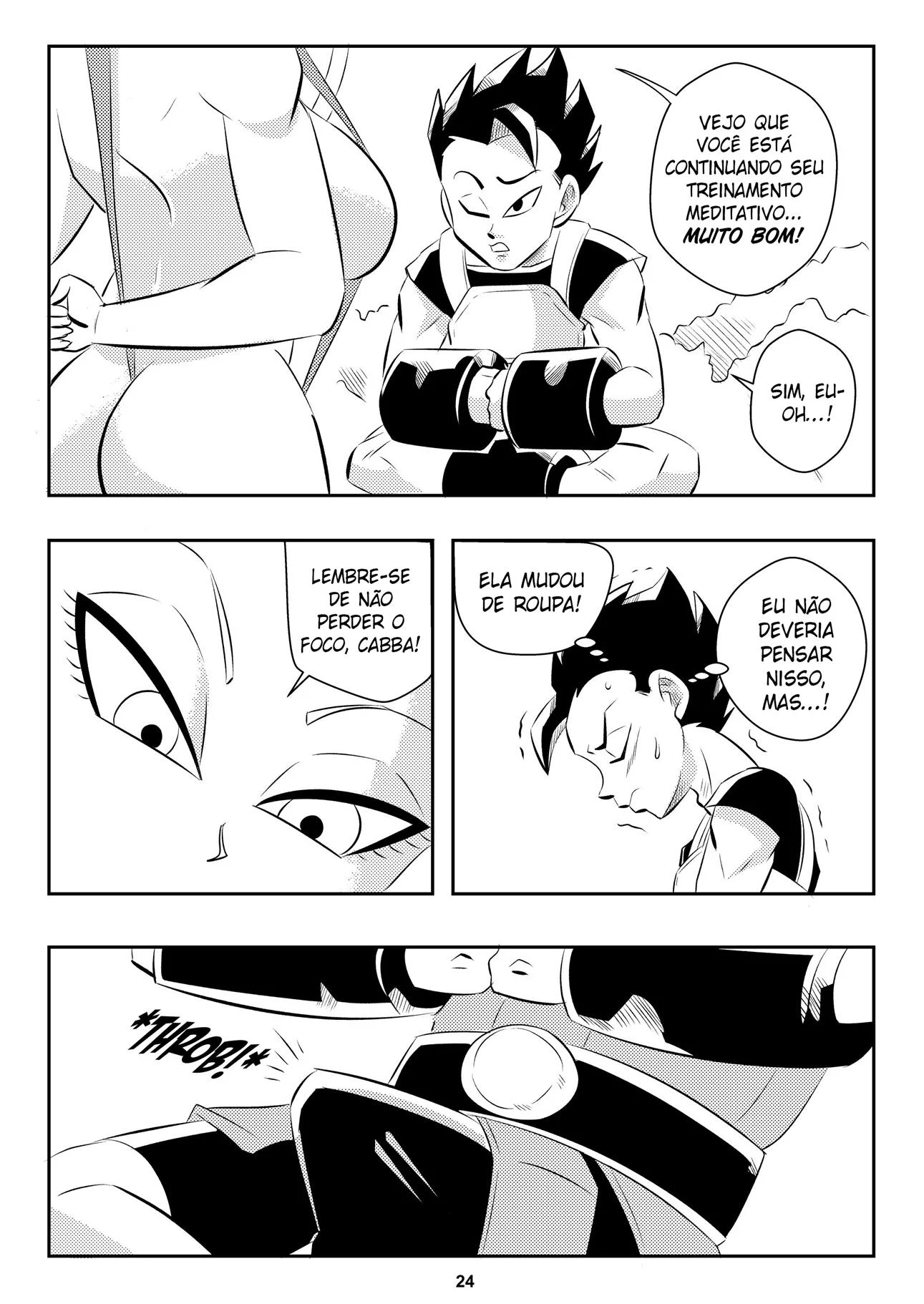 Punheta Explícita de Dragon Ball: Aventuras Eróticas com as Deusas do Sexo