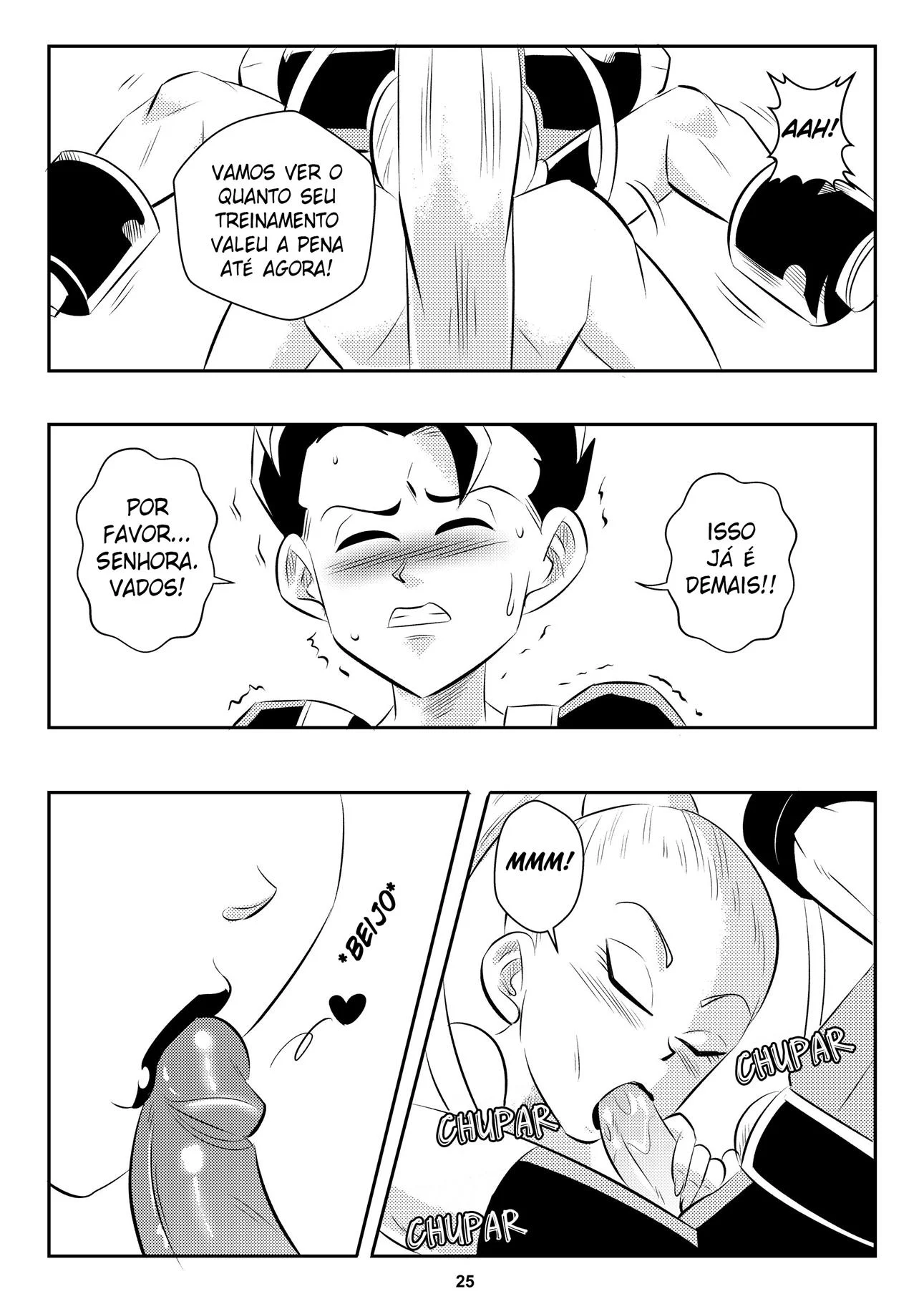 Punheta Explícita de Dragon Ball: Aventuras Eróticas com as Deusas do Sexo