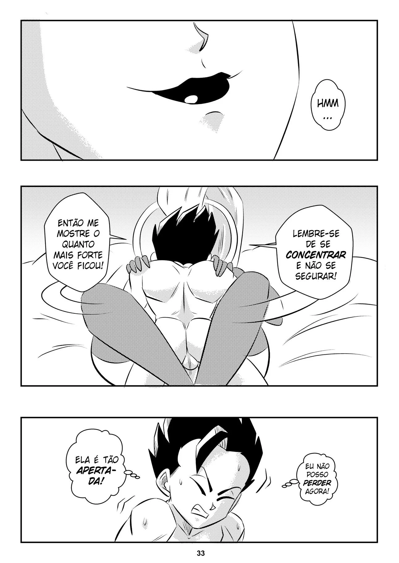 Punheta Explícita de Dragon Ball: Aventuras Eróticas com as Deusas do Sexo
