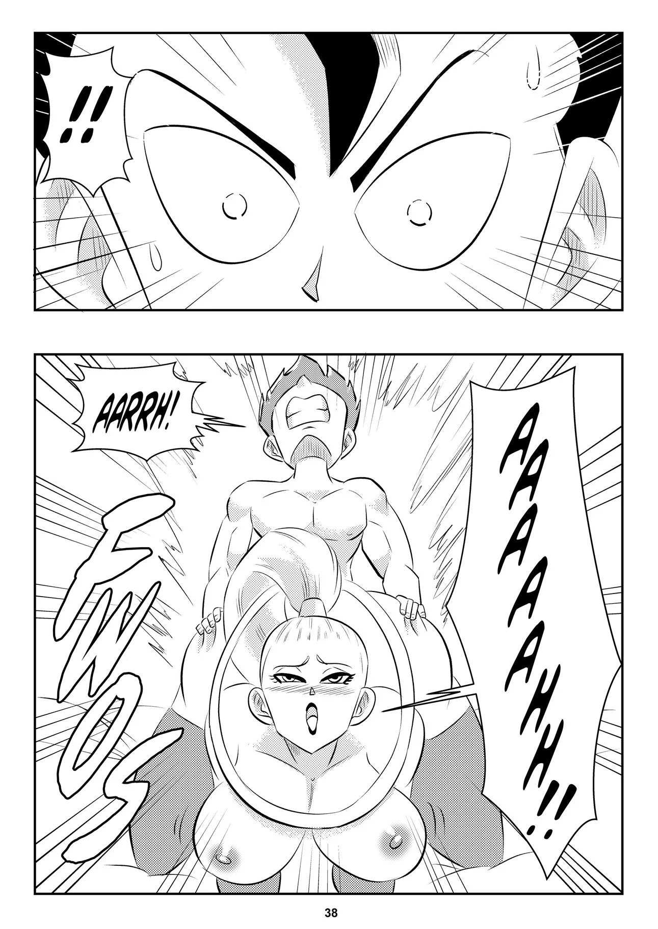 Punheta Explícita de Dragon Ball: Aventuras Eróticas com as Deusas do Sexo