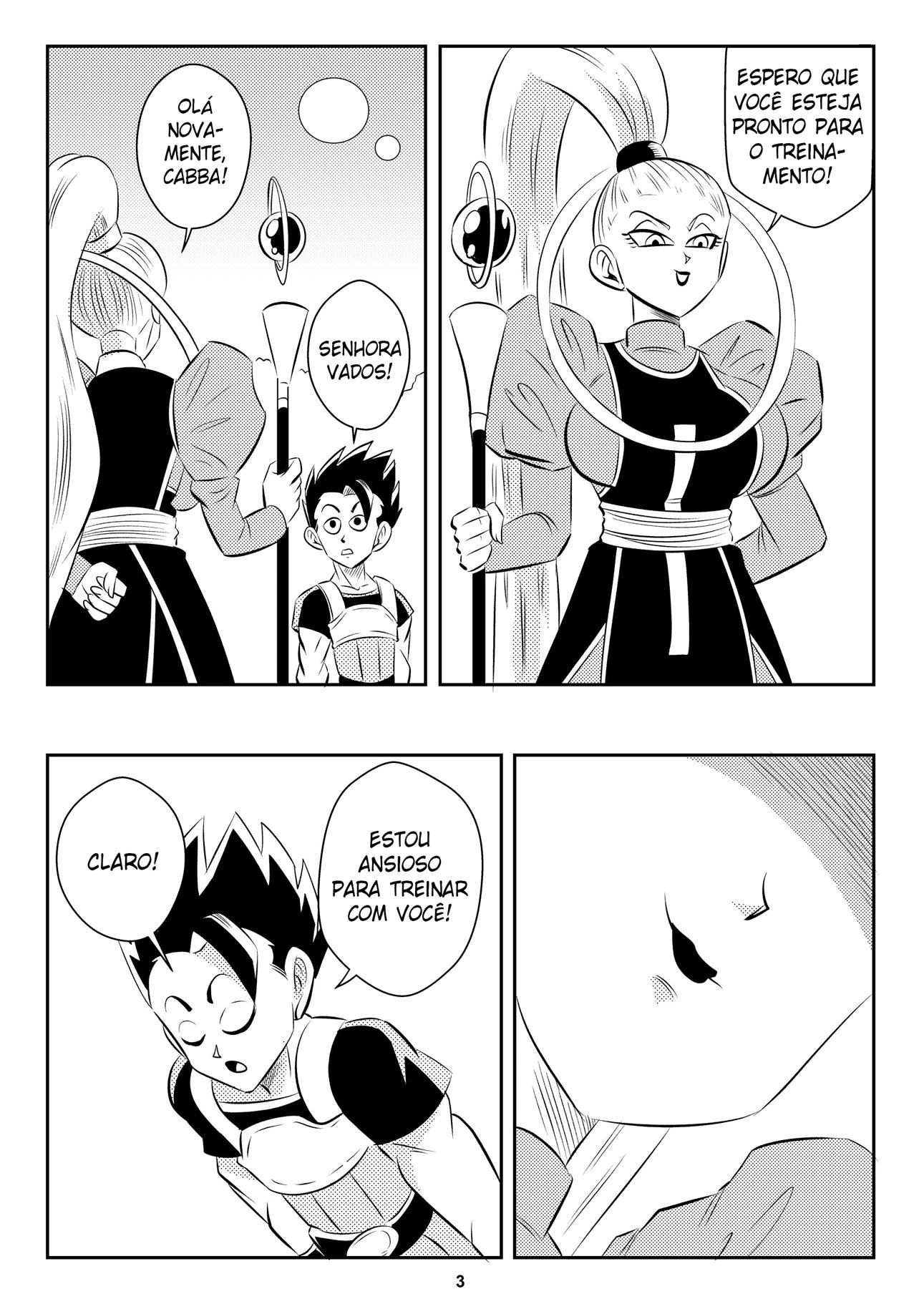 Punheta Explícita de Dragon Ball: Aventuras Eróticas com as Deusas do Sexo