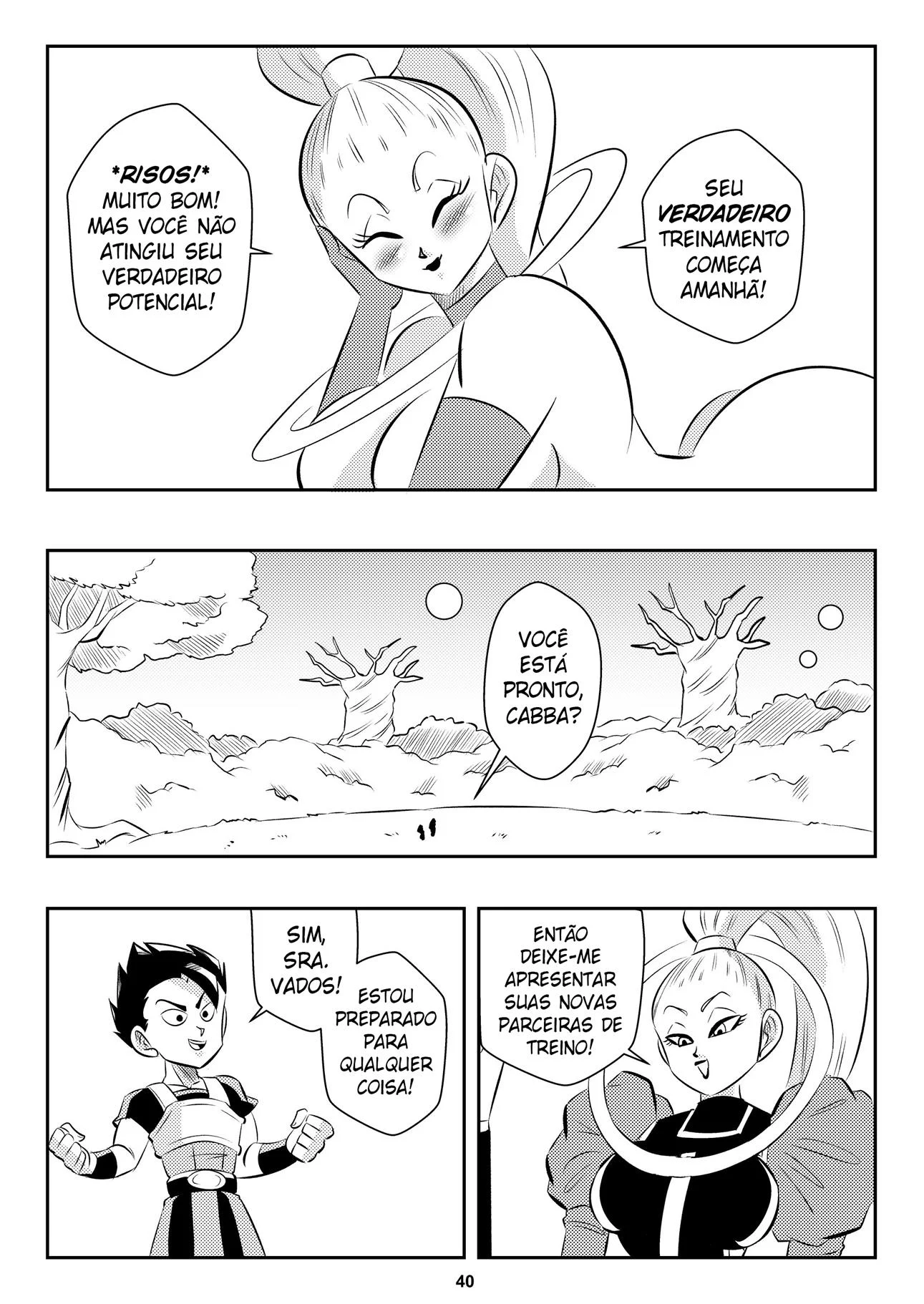 Punheta Explícita de Dragon Ball: Aventuras Eróticas com as Deusas do Sexo
