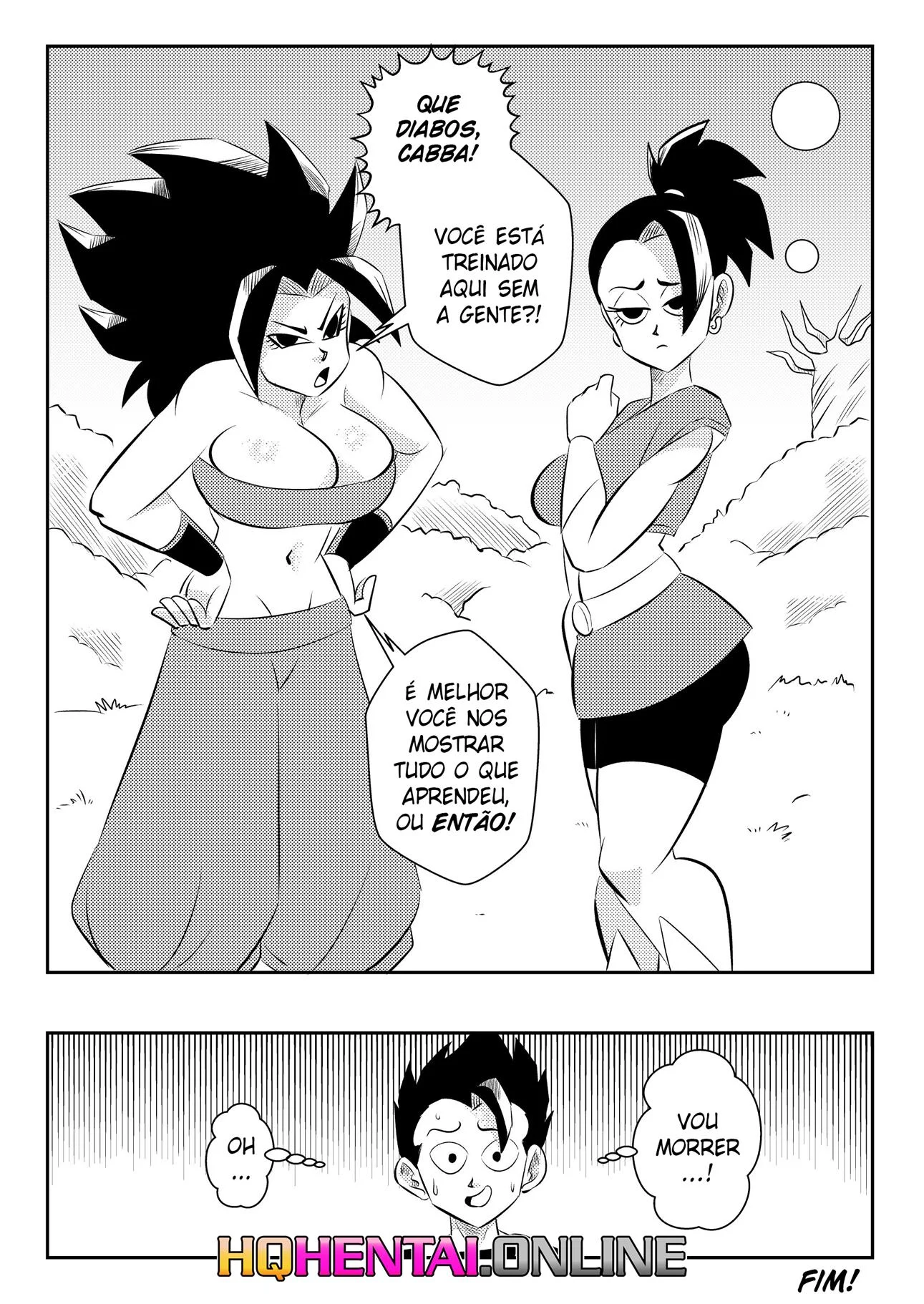 Punheta Explícita de Dragon Ball: Aventuras Eróticas com as Deusas do Sexo