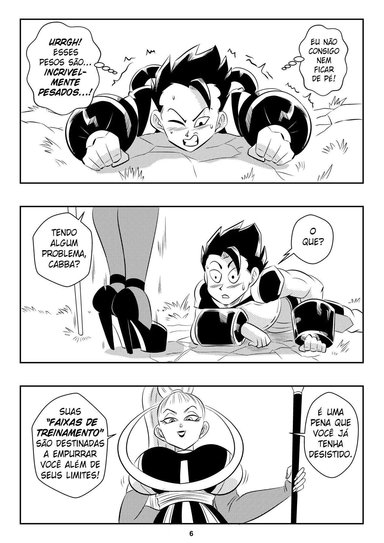 Punheta Explícita de Dragon Ball: Aventuras Eróticas com as Deusas do Sexo