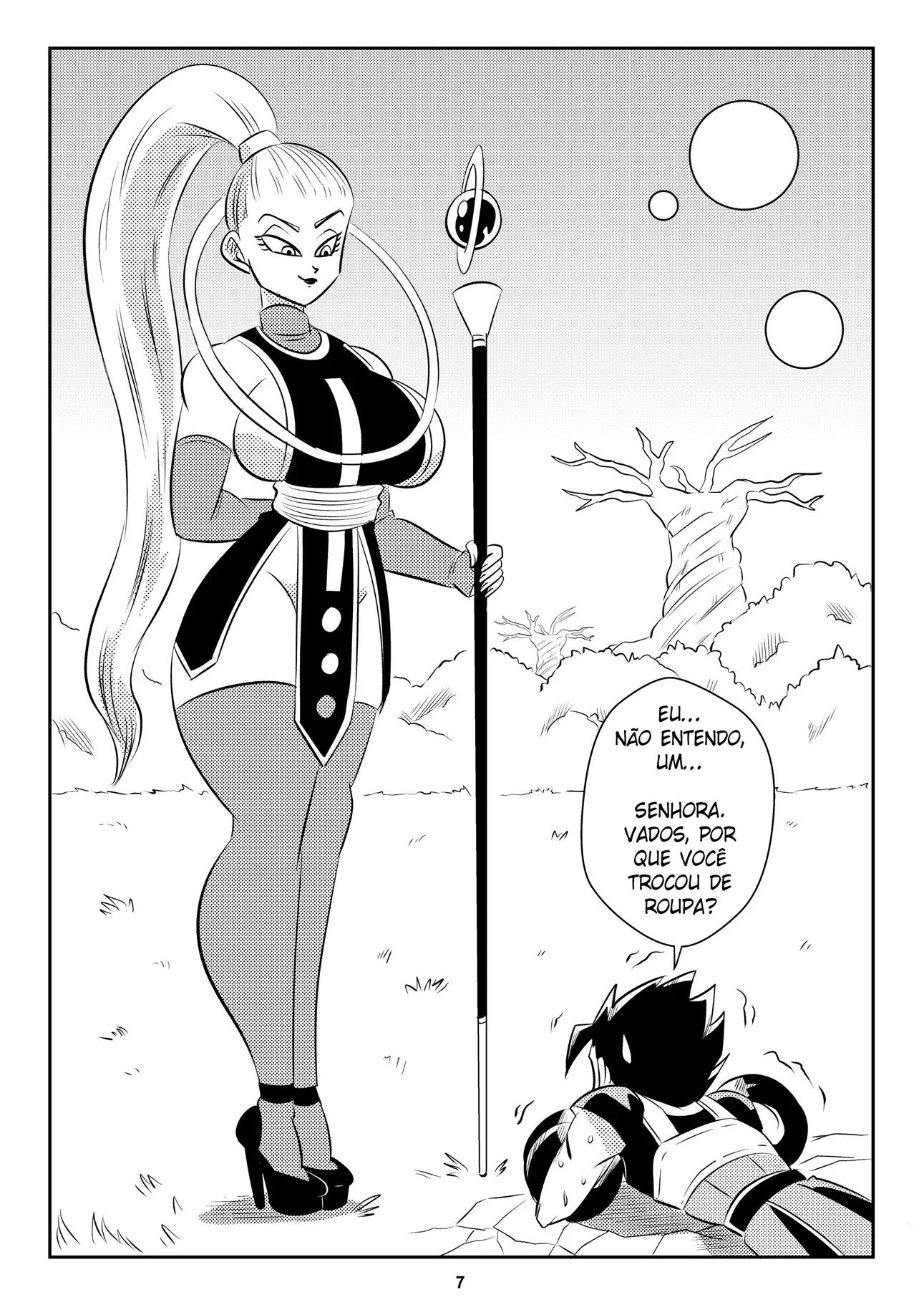 Punheta Explícita de Dragon Ball: Aventuras Eróticas com as Deusas do Sexo