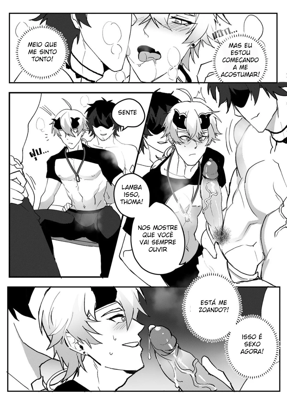 Treinamento Sexual Explícito: Hentai Yaoi com Cenas Intensas Treinamento Sexual Explícito: Hentai Yaoi com Cenas Intensas