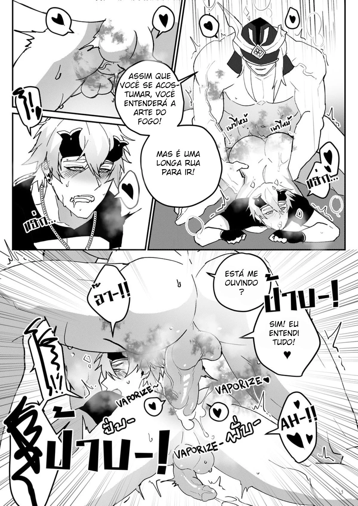 Treinamento Sexual Explícito: Hentai Yaoi com Cenas Intensas Treinamento Sexual Explícito: Hentai Yaoi com Cenas Intensas