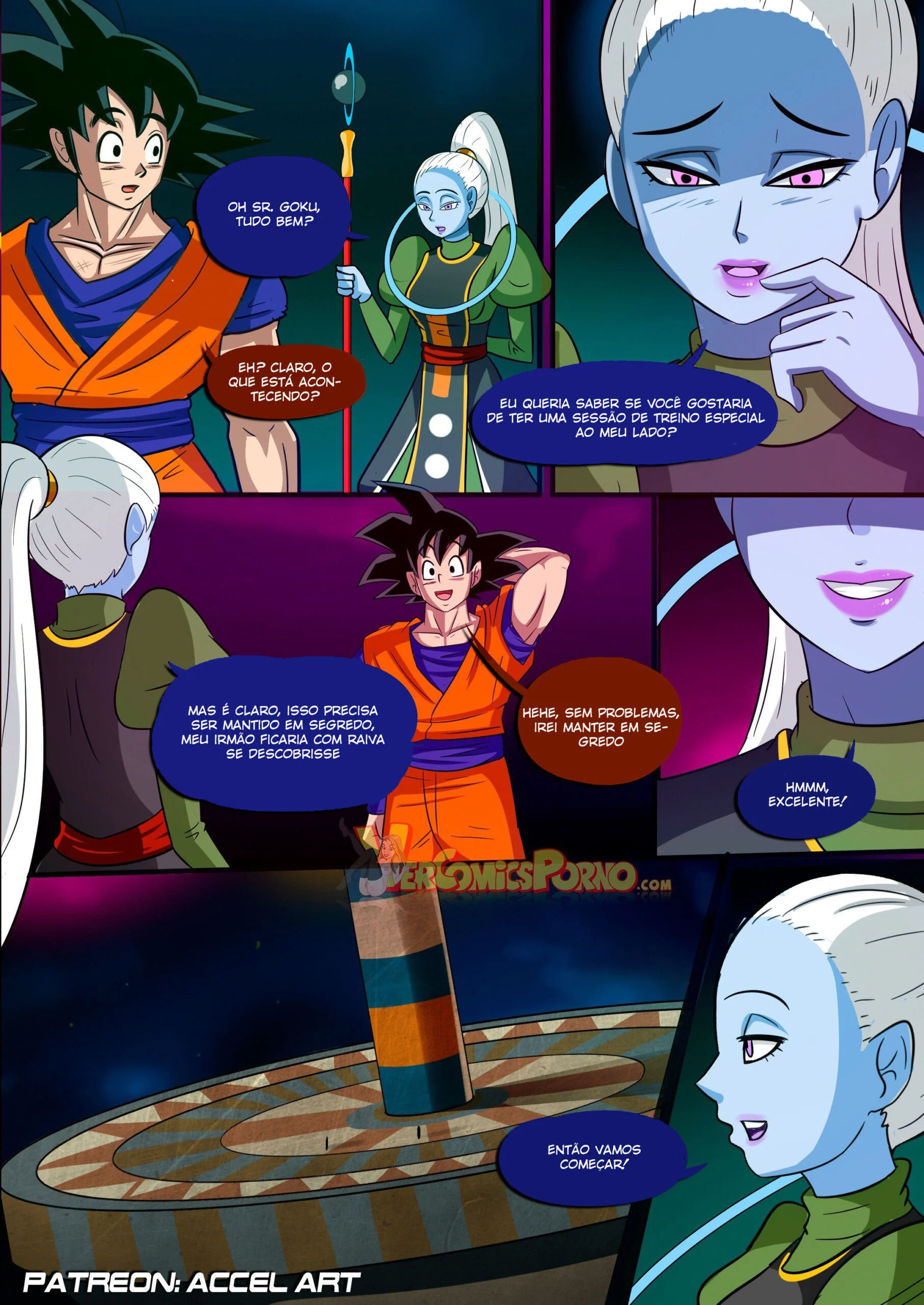 Goku Submisso: Treinamento Erótico para Super Saiyajins em Quadrinhos Picantes Goku Submisso: Treinamento Erótico para Super Saiyajins em Quadrinhos Picantes