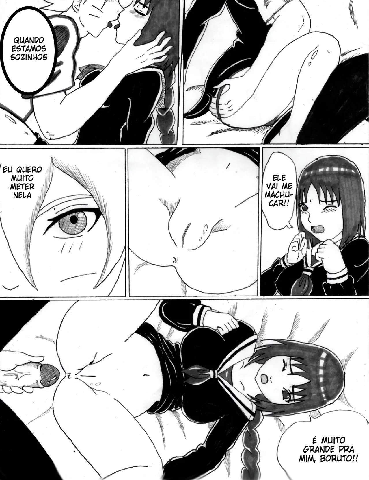 Implorando pelo Treino do Hokage: Esquenta Rabuda com a Esposa do Naruto Implorando pelo Treino do Hokage: Esquenta Rabuda com a Esposa do Naruto