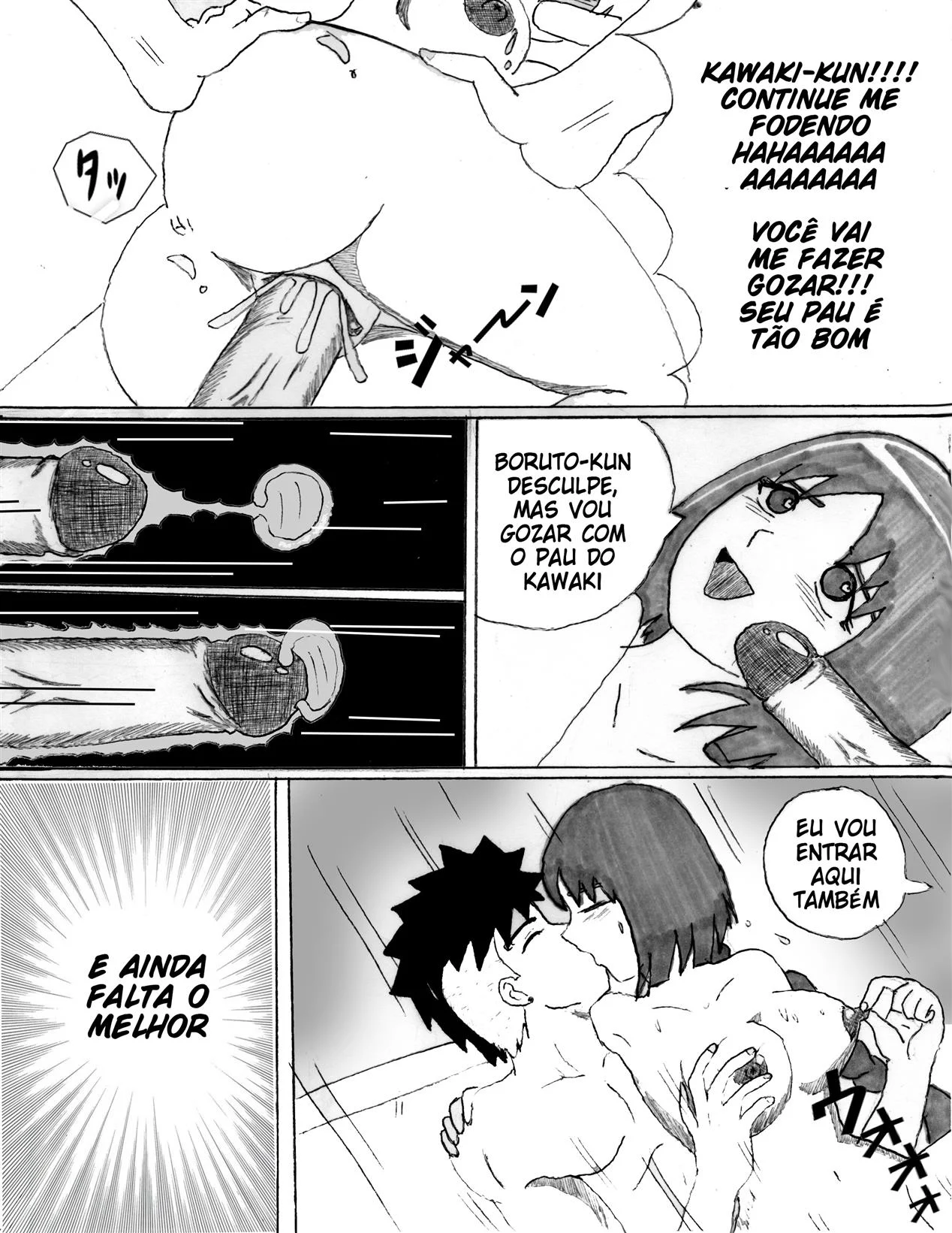 Implorando pelo Treino do Hokage: Esquenta Rabuda com a Esposa do Naruto Implorando pelo Treino do Hokage: Esquenta Rabuda com a Esposa do Naruto