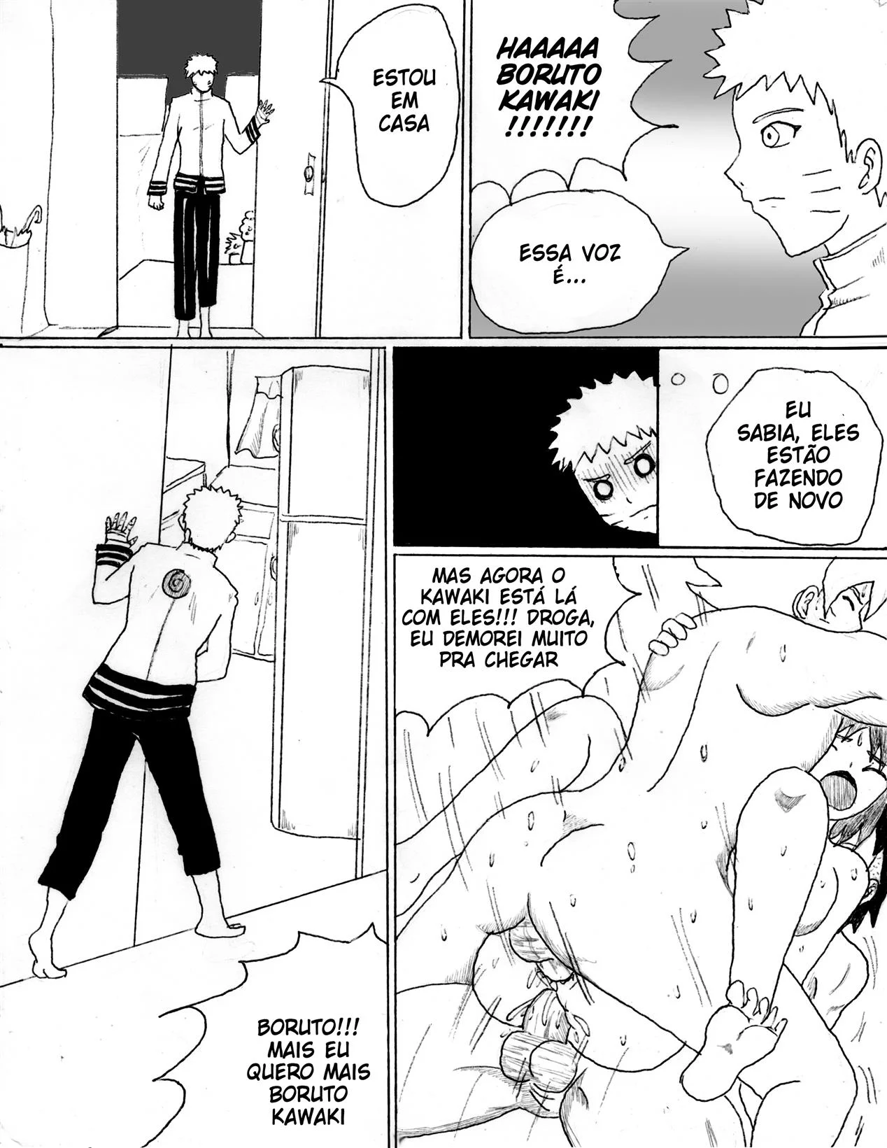 Implorando pelo Treino do Hokage: Esquenta Rabuda com a Esposa do Naruto Implorando pelo Treino do Hokage: Esquenta Rabuda com a Esposa do Naruto
