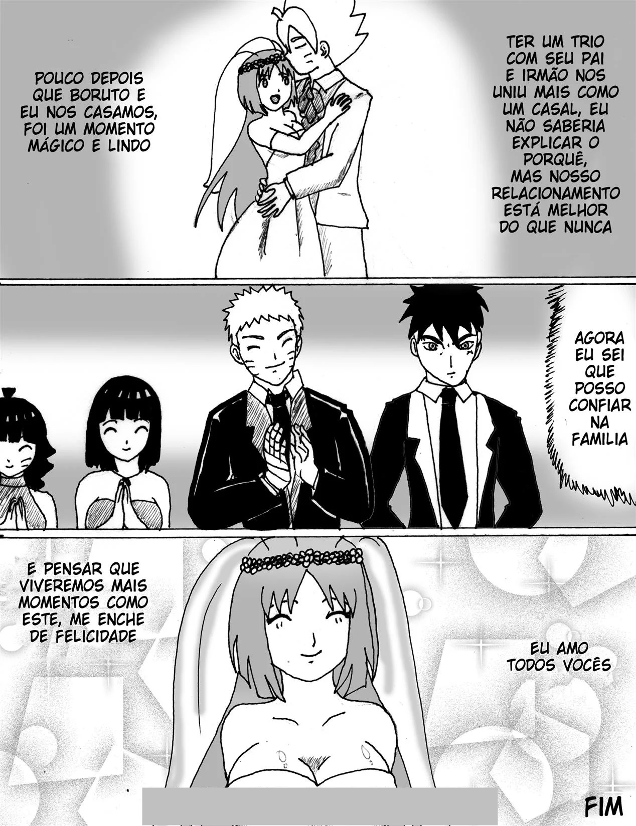 Implorando pelo Treino do Hokage: Esquenta Rabuda com a Esposa do Naruto