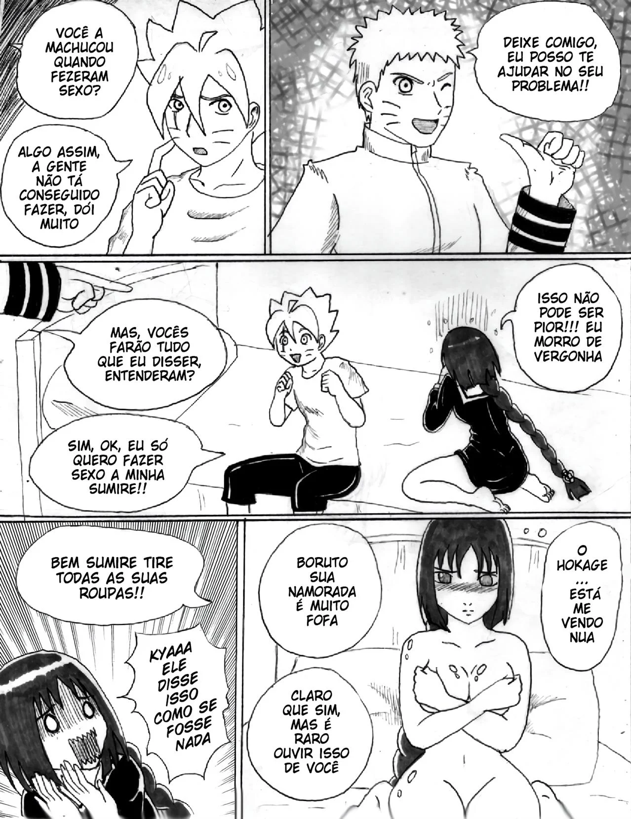 Implorando pelo Treino do Hokage: Esquenta Rabuda com a Esposa do Naruto Implorando pelo Treino do Hokage: Esquenta Rabuda com a Esposa do Naruto