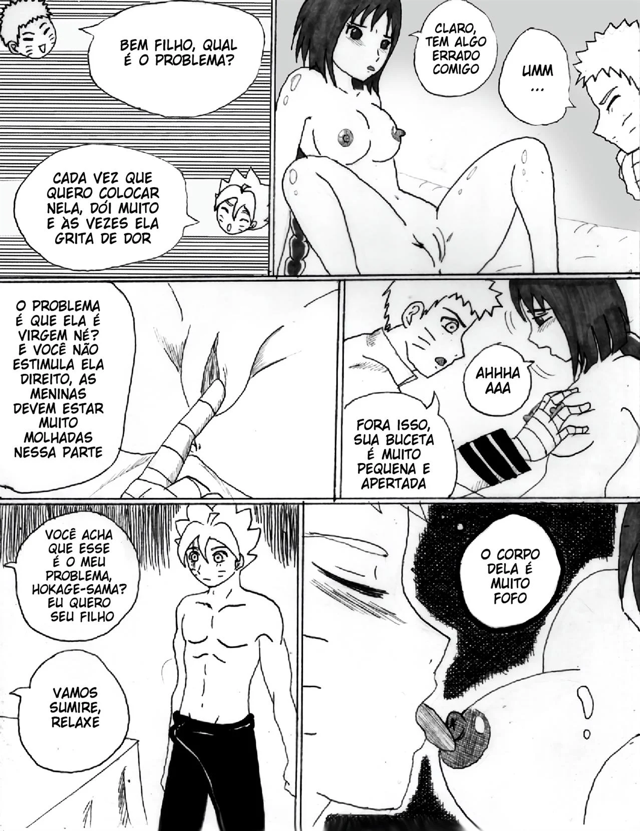 Implorando pelo Treino do Hokage: Esquenta Rabuda com a Esposa do Naruto Implorando pelo Treino do Hokage: Esquenta Rabuda com a Esposa do Naruto