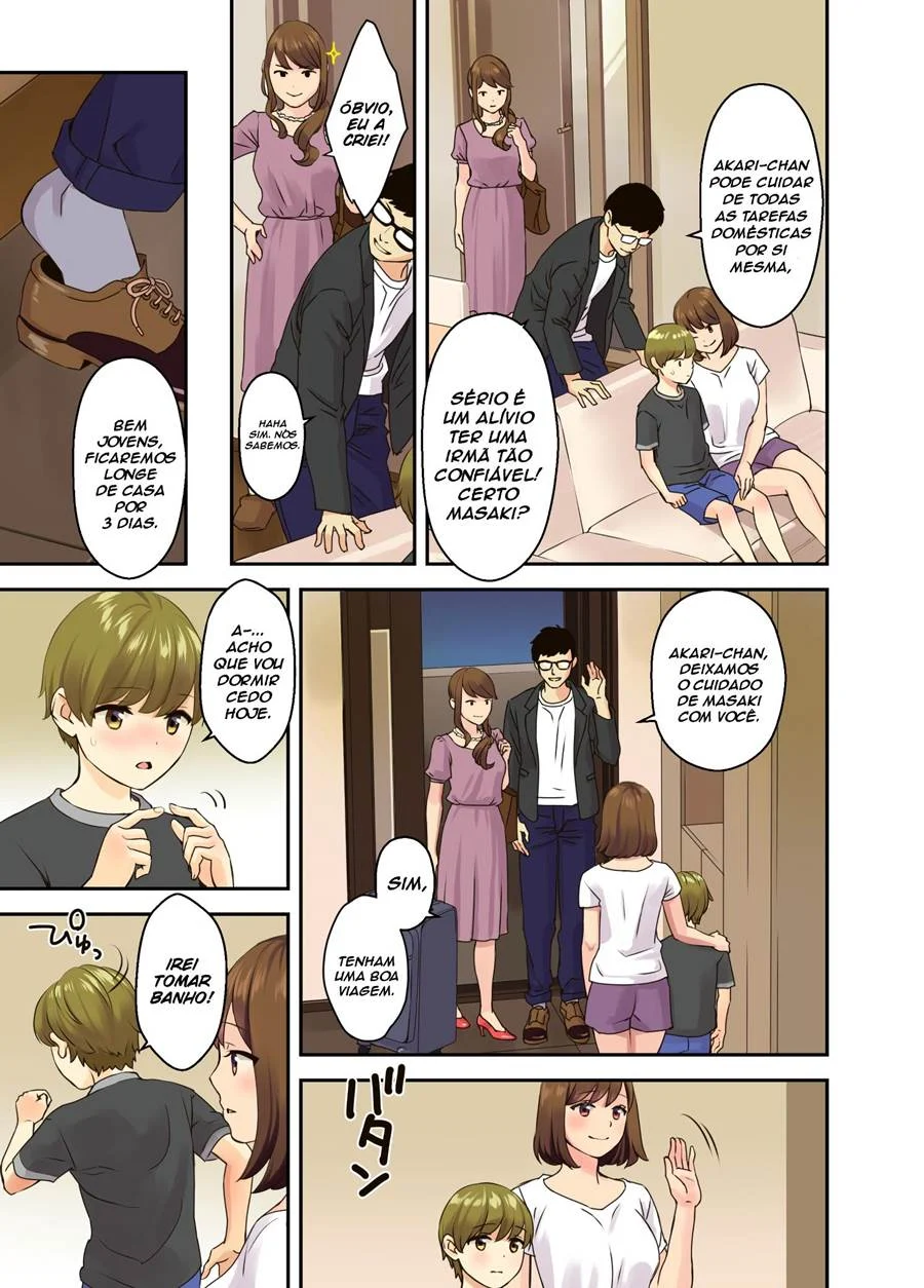 Três Dias de Sexo Explícito com a Irmã - Comic Adulto Quente