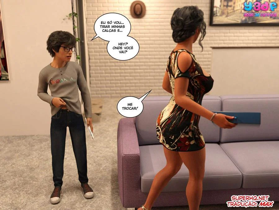 Mamãe Troféu: Sexo Explícito em 3D com a Dona da Casa Mamãe Troféu: Sexo Explícito em 3D com a Dona da Casa