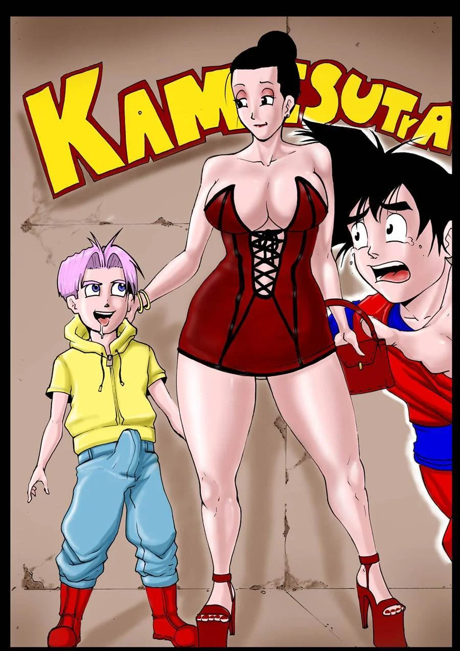 Trunks e Chi Chi em Sexo Explícito - Proibido em Dragon Ball HQ