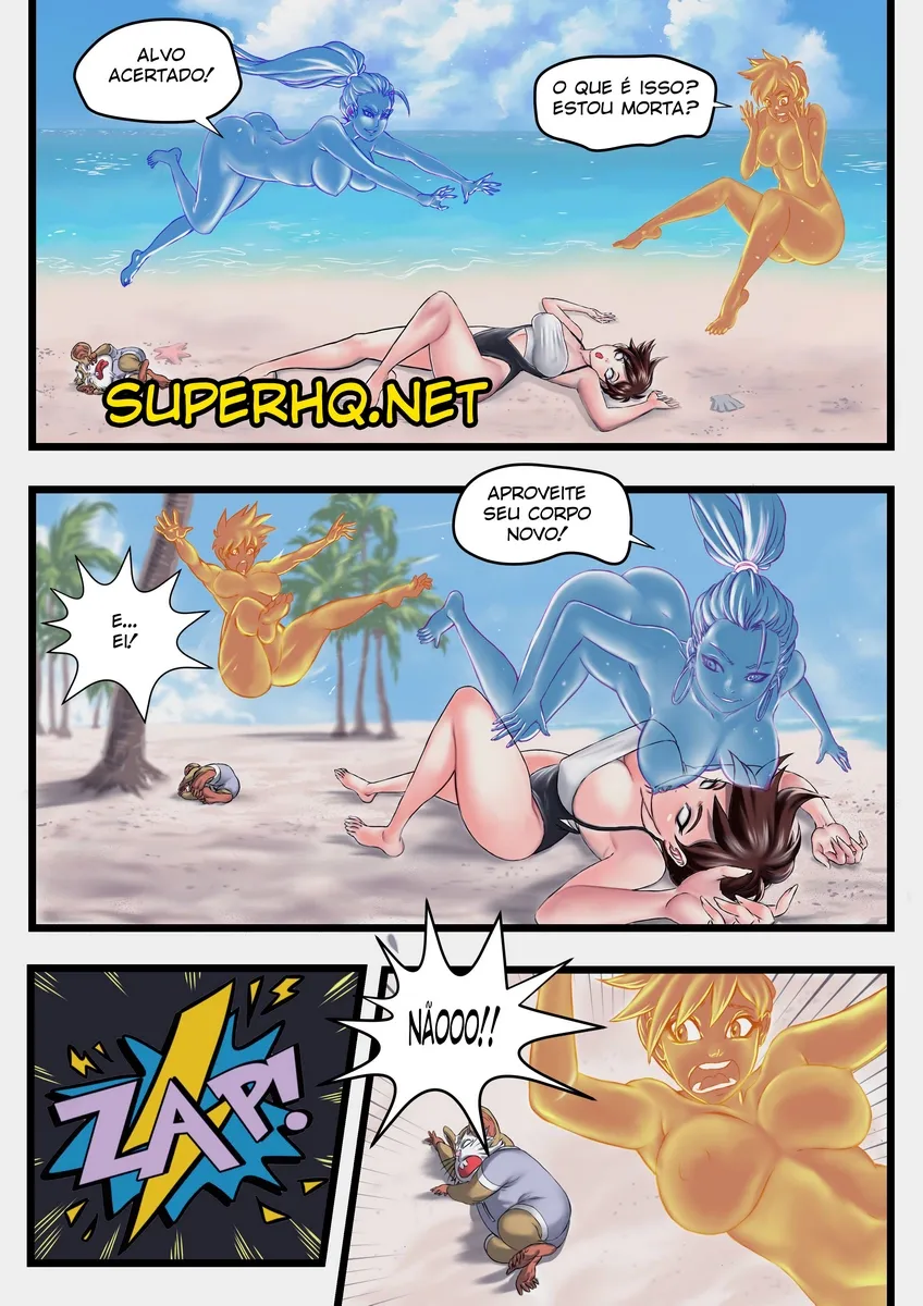 Overwatch: Sexo Explícito entre Travestis e Mulheres em HQ Erótica Overwatch: Sexo Explícito entre Travestis e Mulheres em HQ Erótica