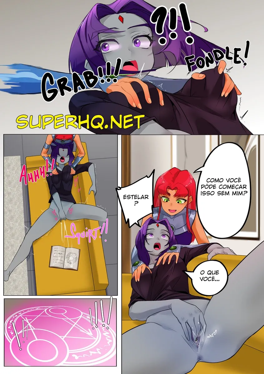 Hentai dos Jovens Titãs com Gênero Invertido: Foda Explícita nos Quadrinhos Hentai dos Jovens Titãs com Gênero Invertido: Foda Explícita nos Quadrinhos