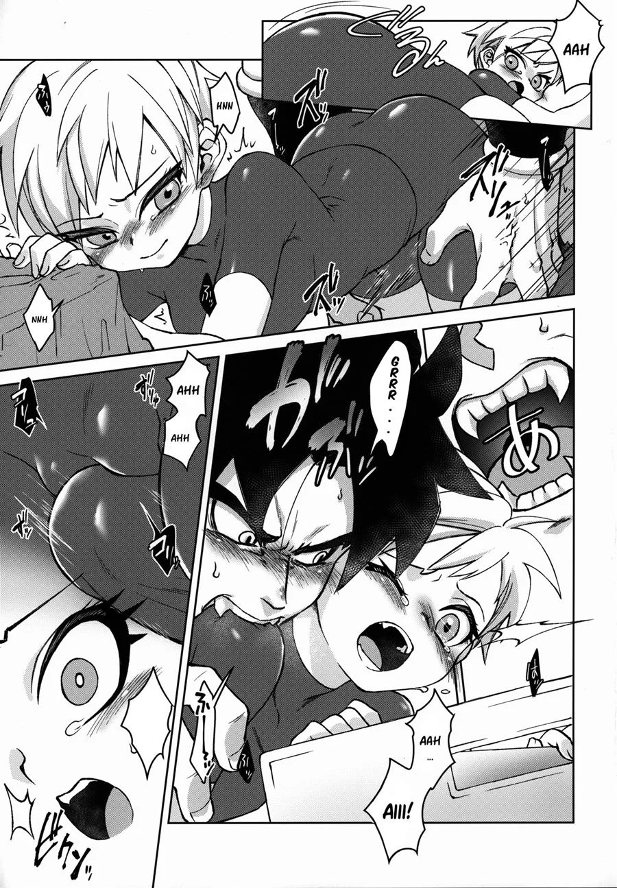 Fetiche Ancestral: Cauda de Macaco no Sexo Brutal com Bulma
