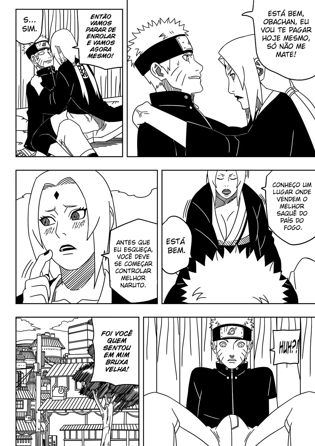 Tsunade Totalmente Vaginada - Amassada Pelos Discípulos De Naruto Em HQ Obscena