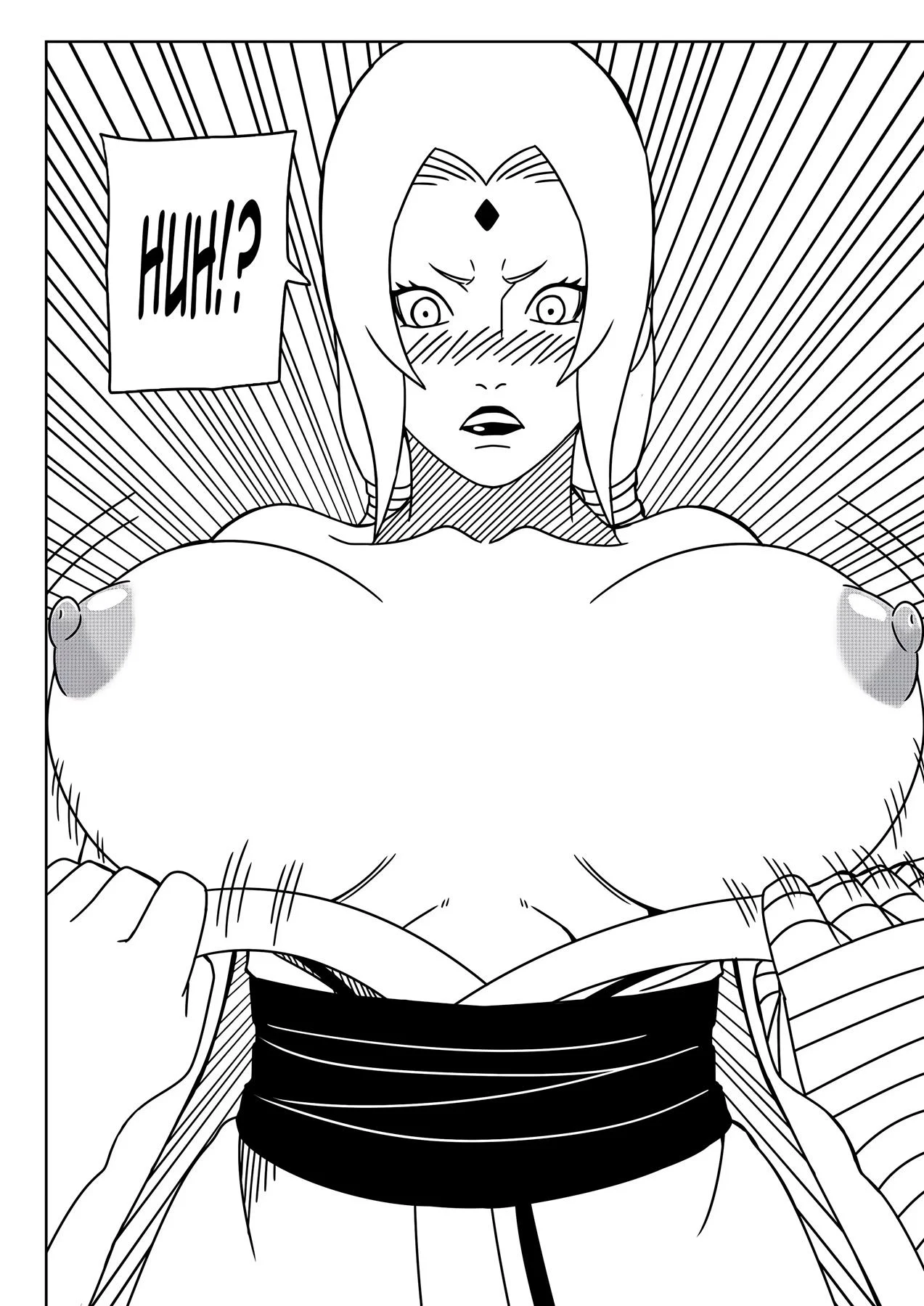 Tsunade Totalmente Vaginada - Amassada Pelos Discípulos De Naruto Em HQ Obscena