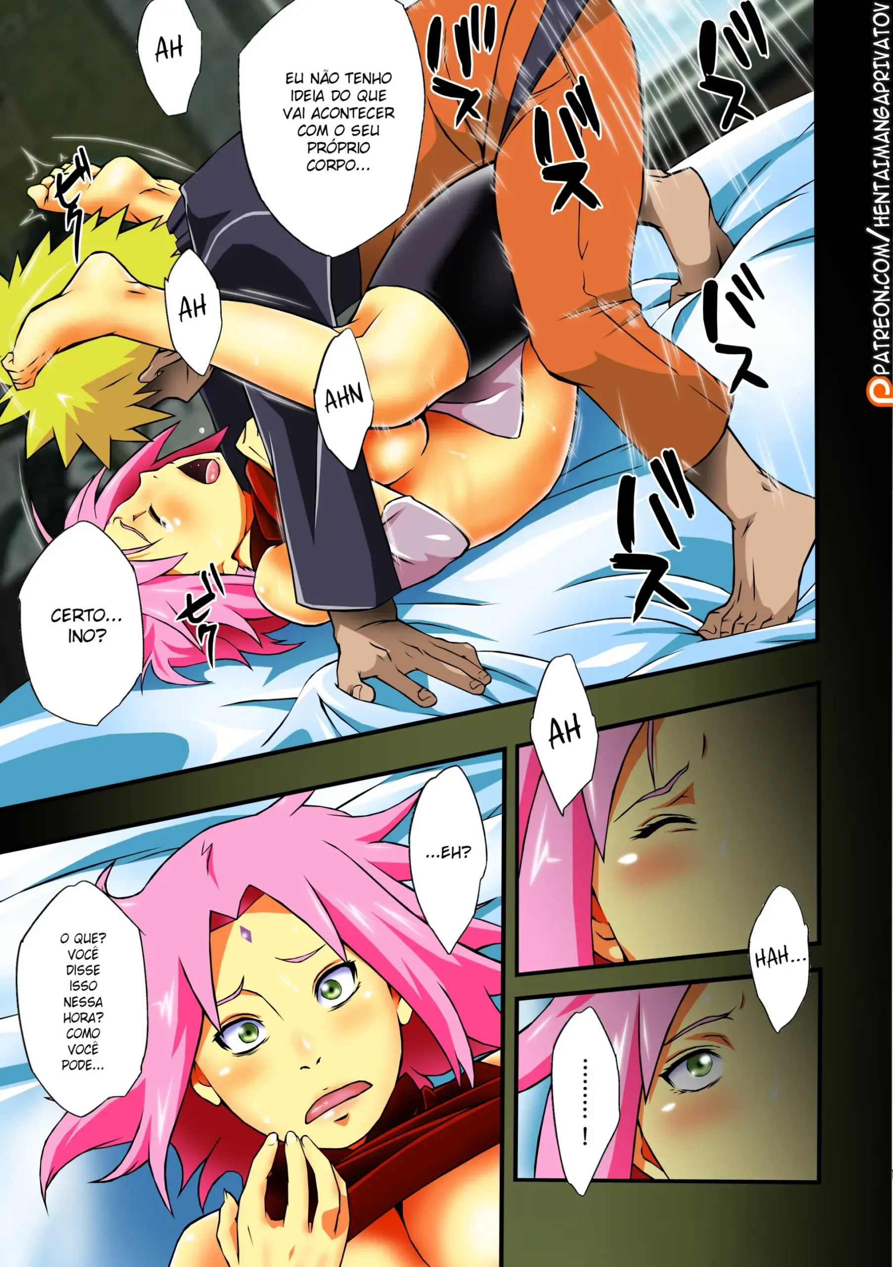 Tsunade e Sakura em Sexo Explícito: Fodas Quentes dos Quadrinhos de Naruto